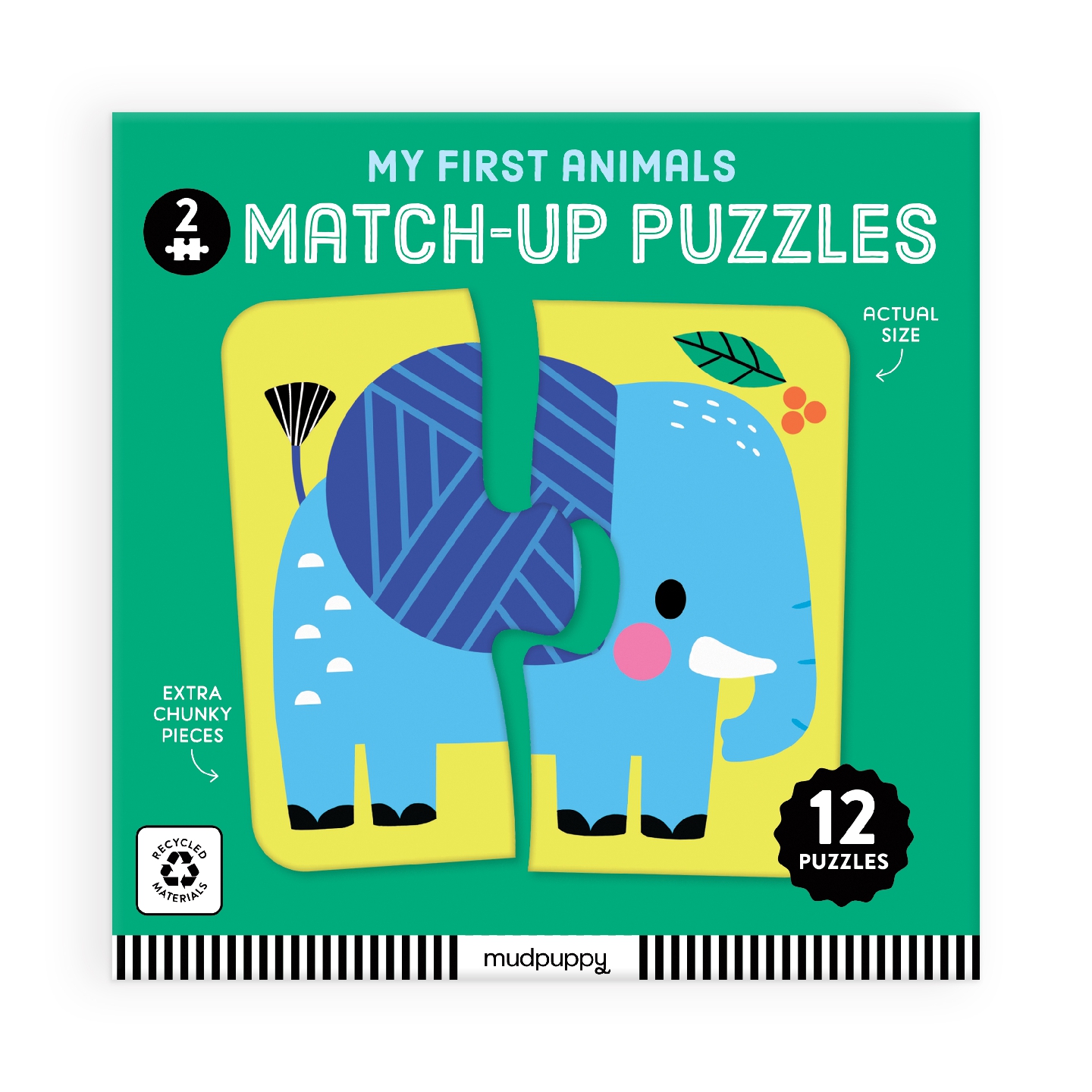 My First Animals 2 Piece Match-up Puzzles