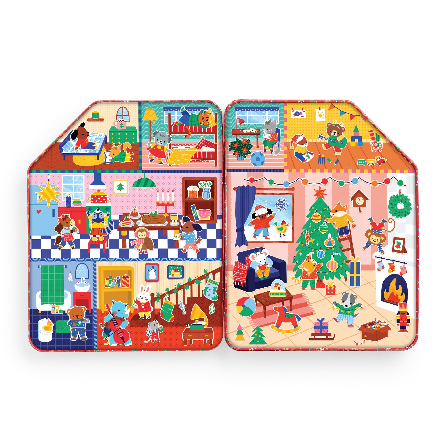 Merry & Bright Magnetic Playhouse