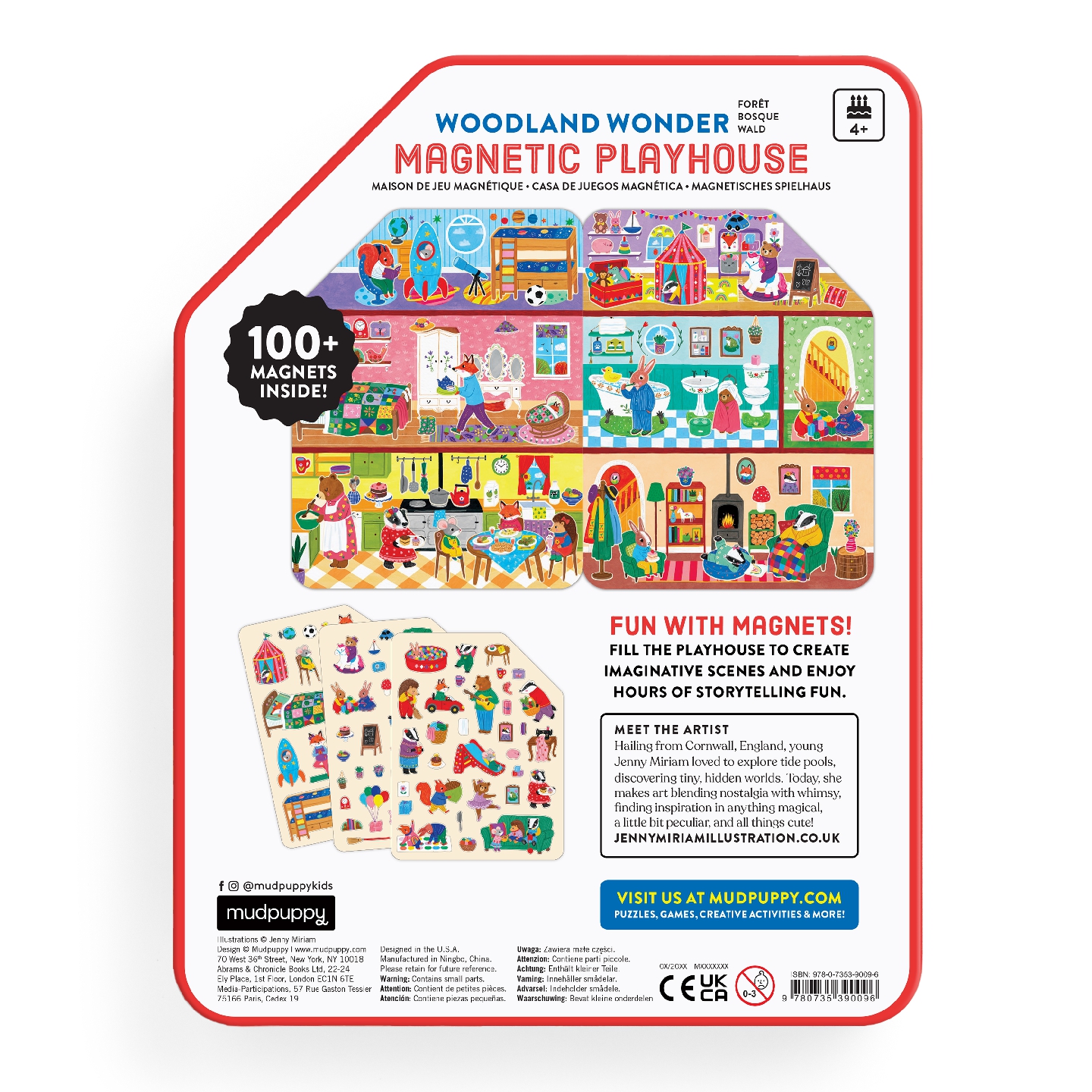 Woodland Wonder Magnetic Playhouse