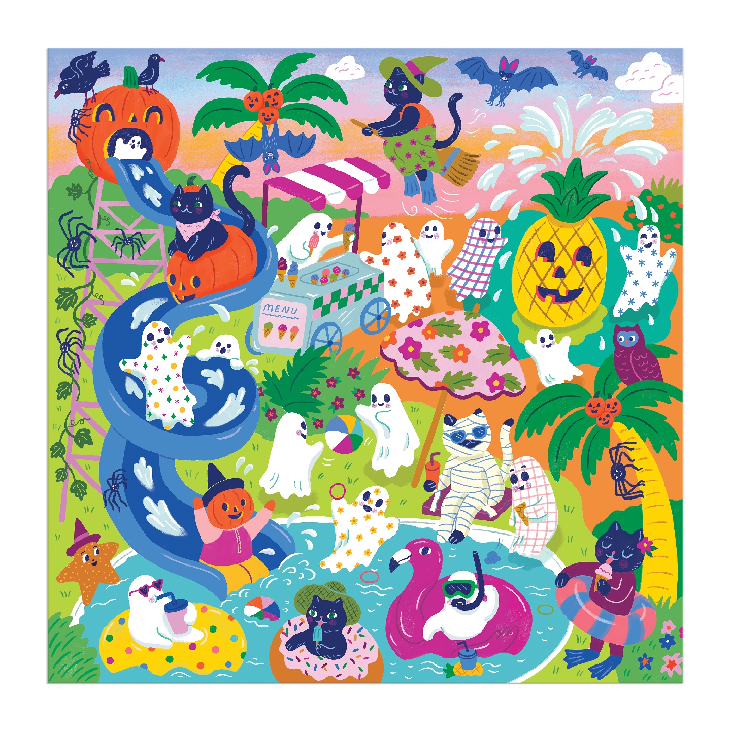 Summerween 500 Piece Family Puzzle