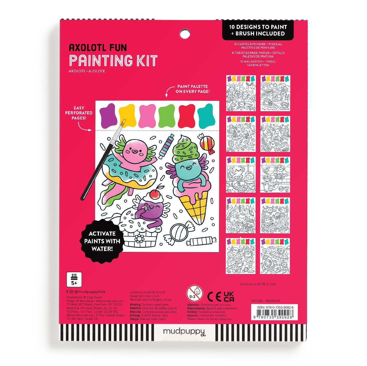 Axolotl Fun Painting Kit