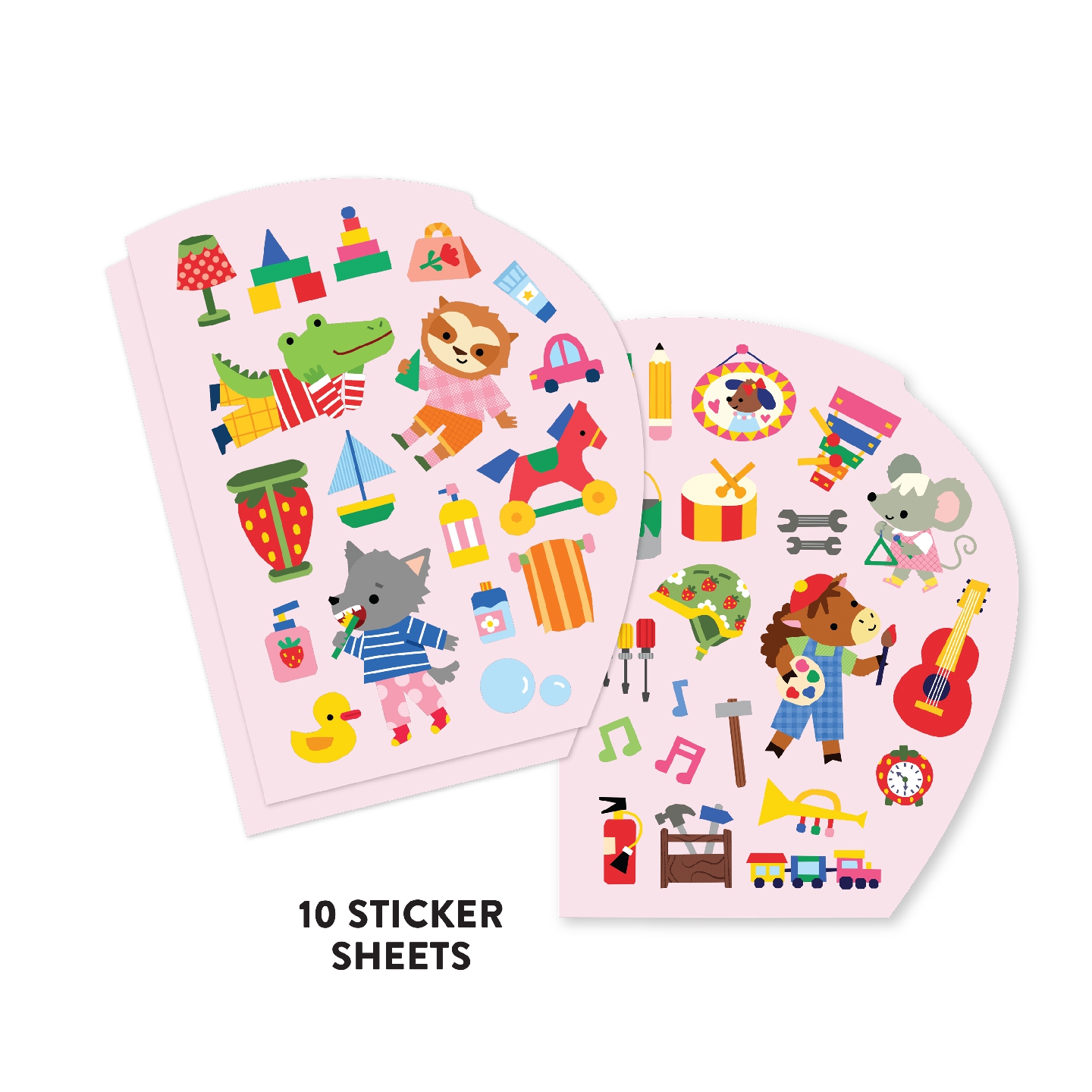 My Very Own Strawberry House Sticker + Coloring Book