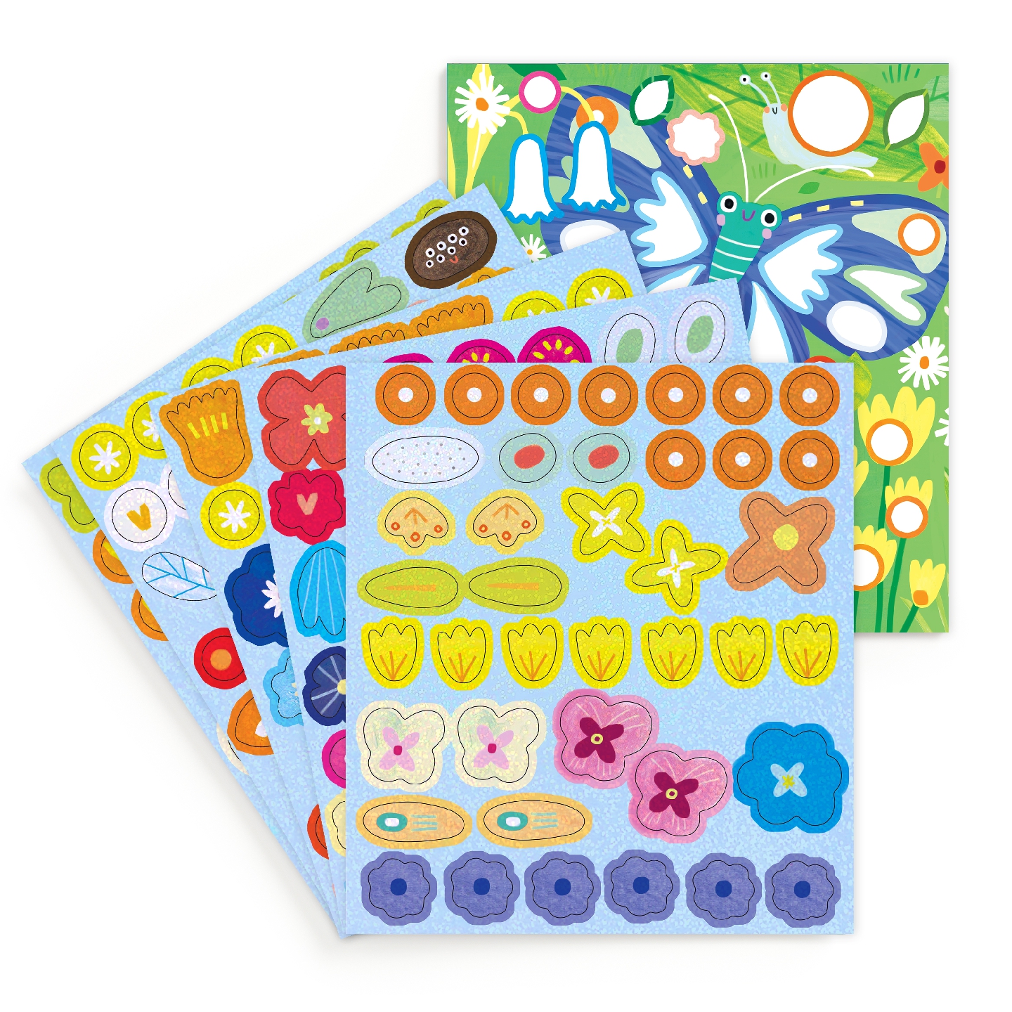 Butterfly Garden Sticker Sparkle Poster Activity Kit