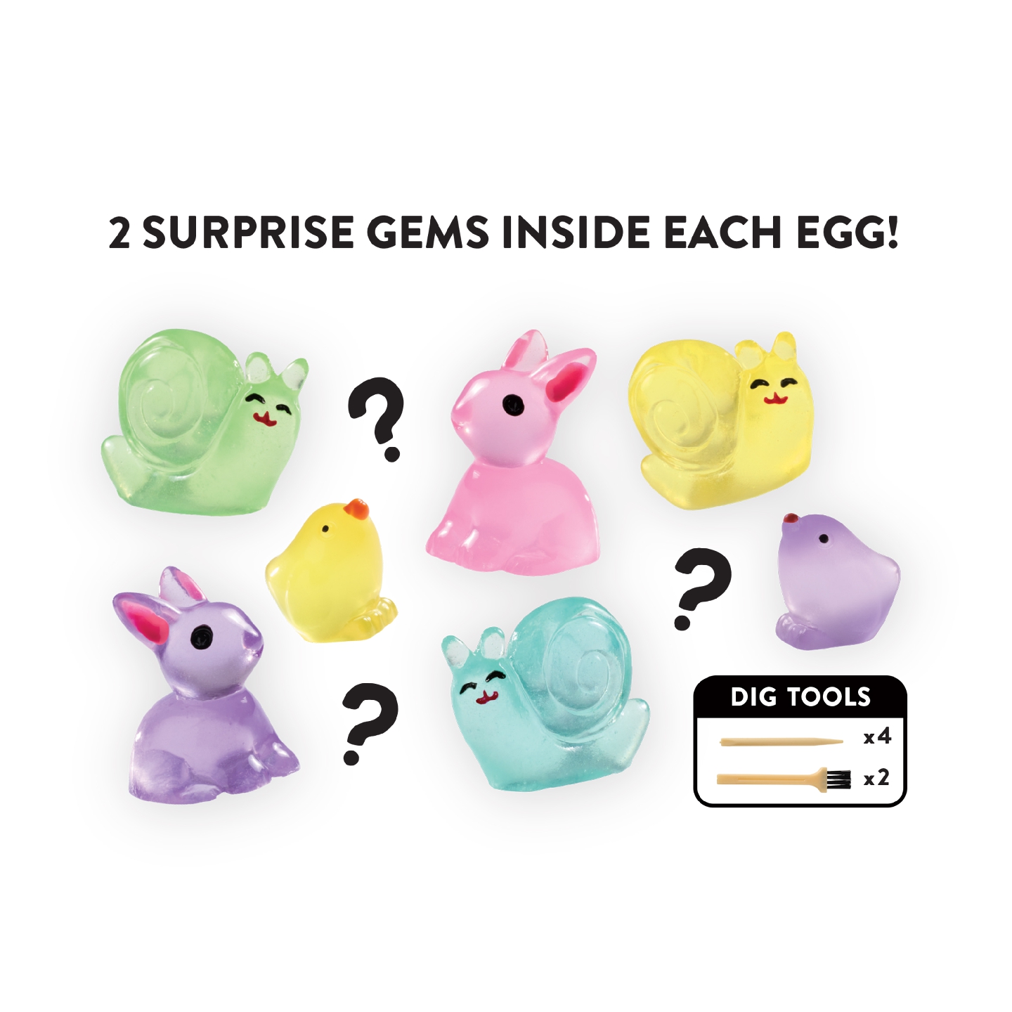 Easter Egg Dig! Set of 4 Excavation Kit