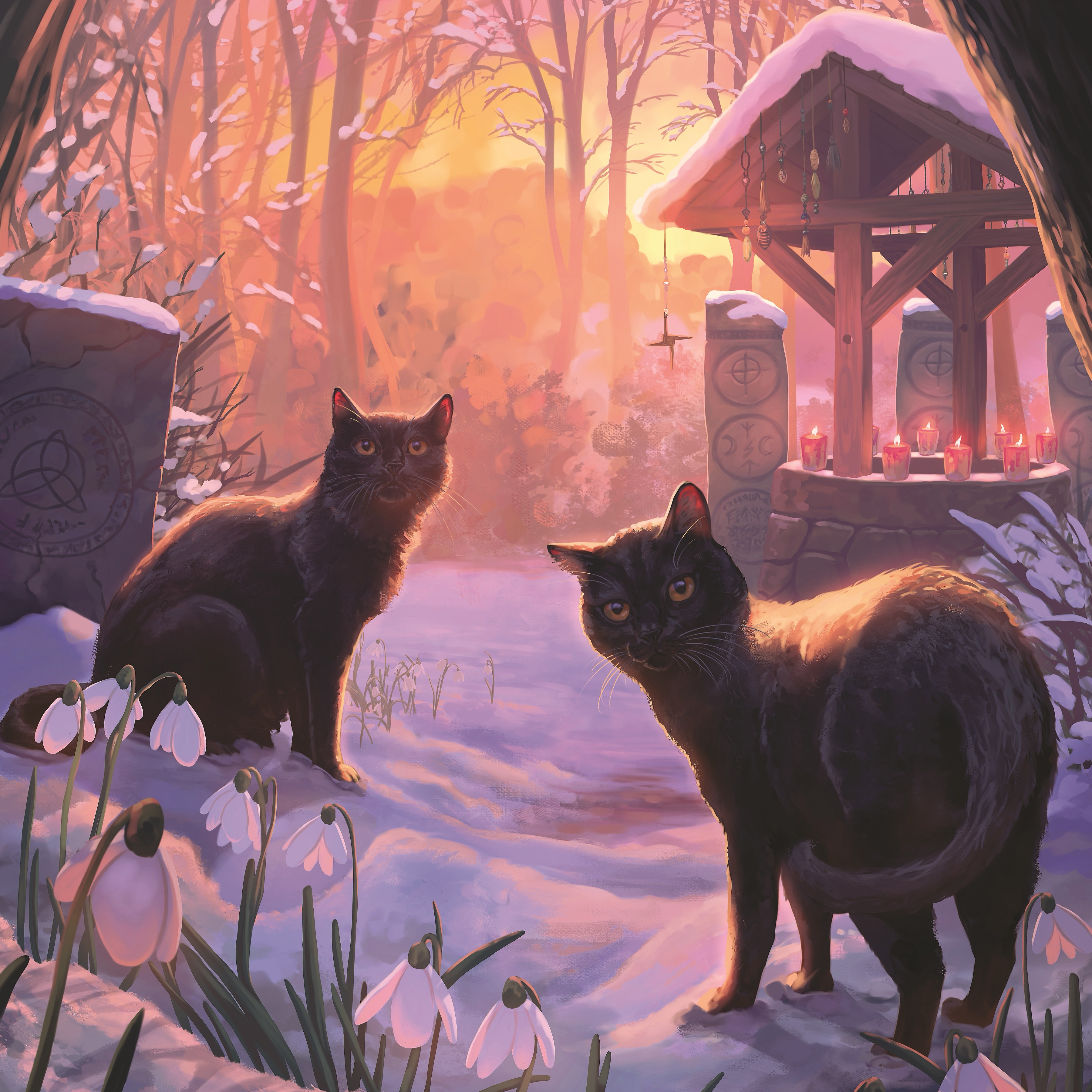 Llewellyn's 2027 Magical Mystical Cats Calendar