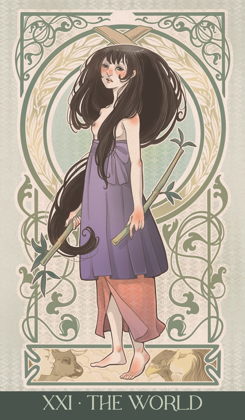 Japanese Art Nouveau Tarot