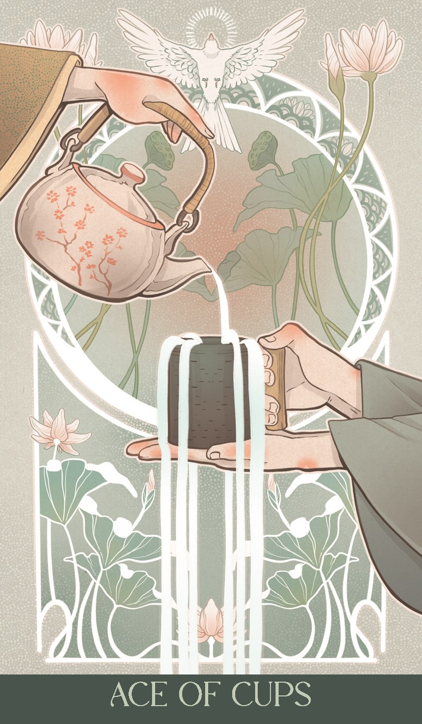 Japanese Art Nouveau Tarot