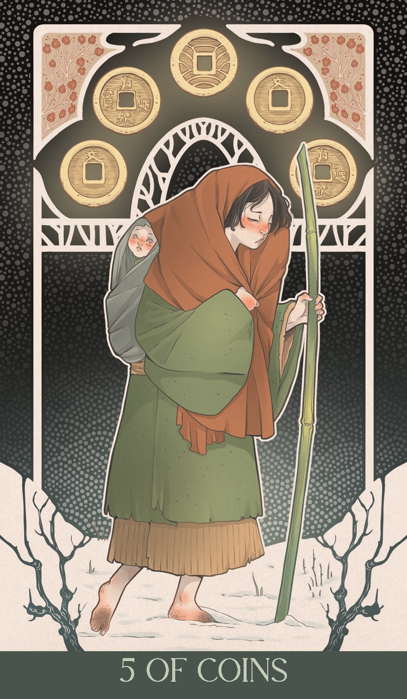 Japanese Art Nouveau Tarot