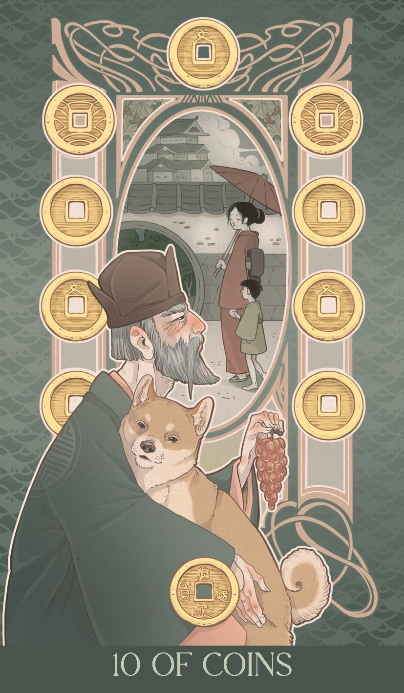 Japanese Art Nouveau Tarot