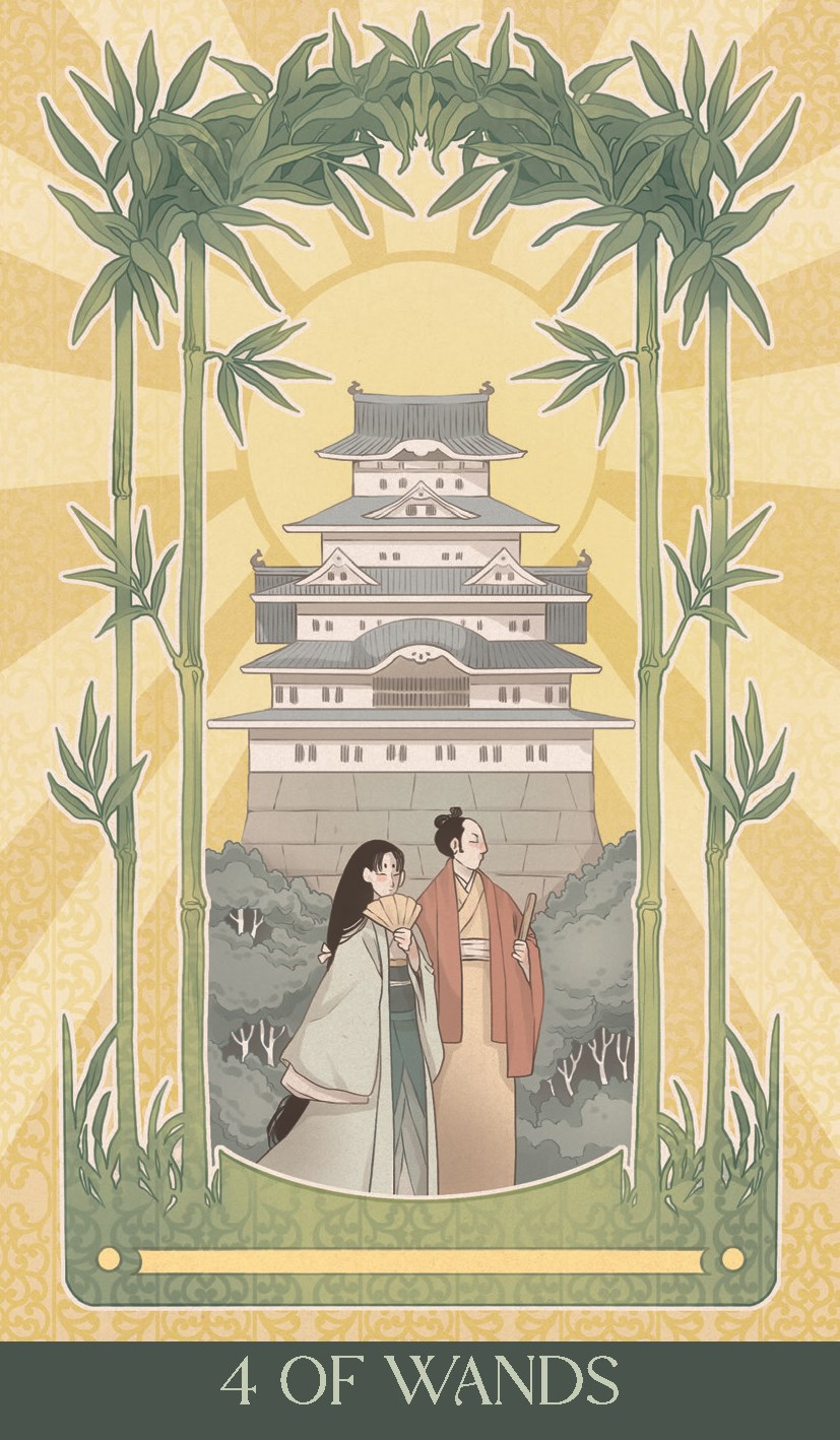 Japanese Art Nouveau Tarot