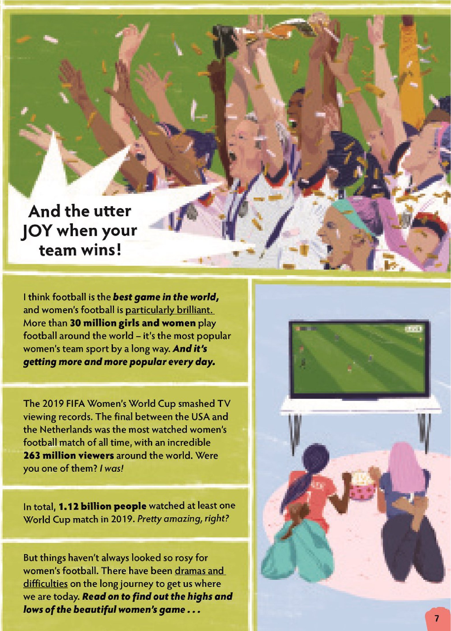 She Shoots, She Scores!