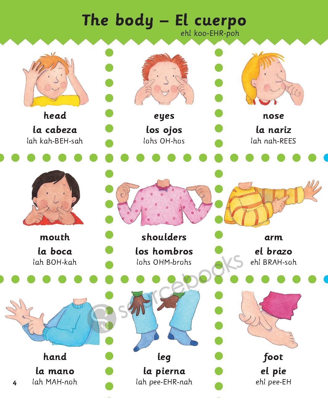 Spanish-English Picture Dictionary