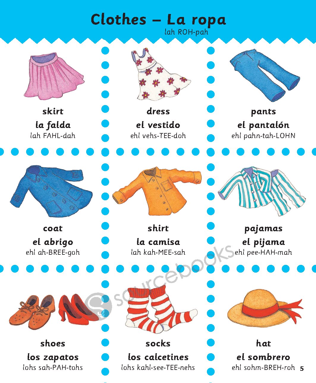 Spanish-English Picture Dictionary