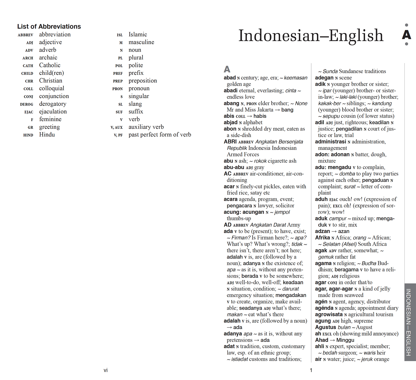 Periplus Pocket Indonesian Dictionary