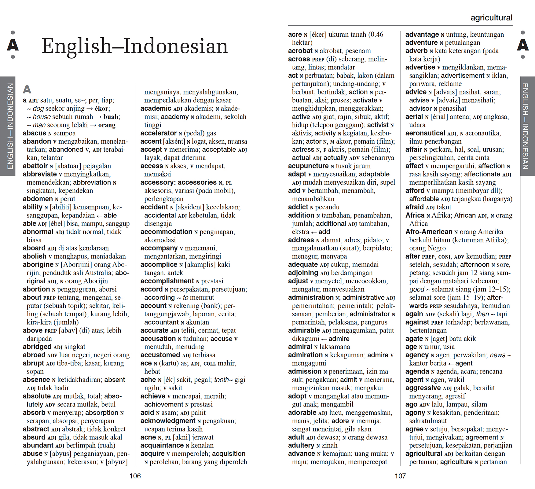 Periplus Pocket Indonesian Dictionary