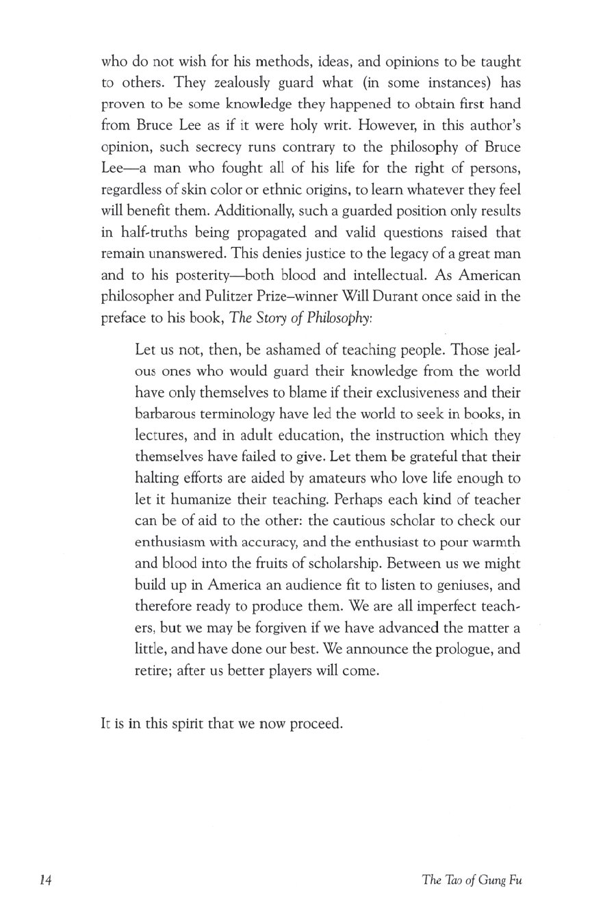 Bruce Lee The Tao of Gung Fu