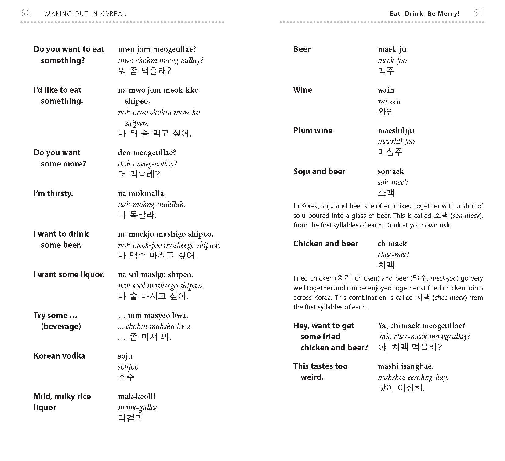 Making Out in Korean