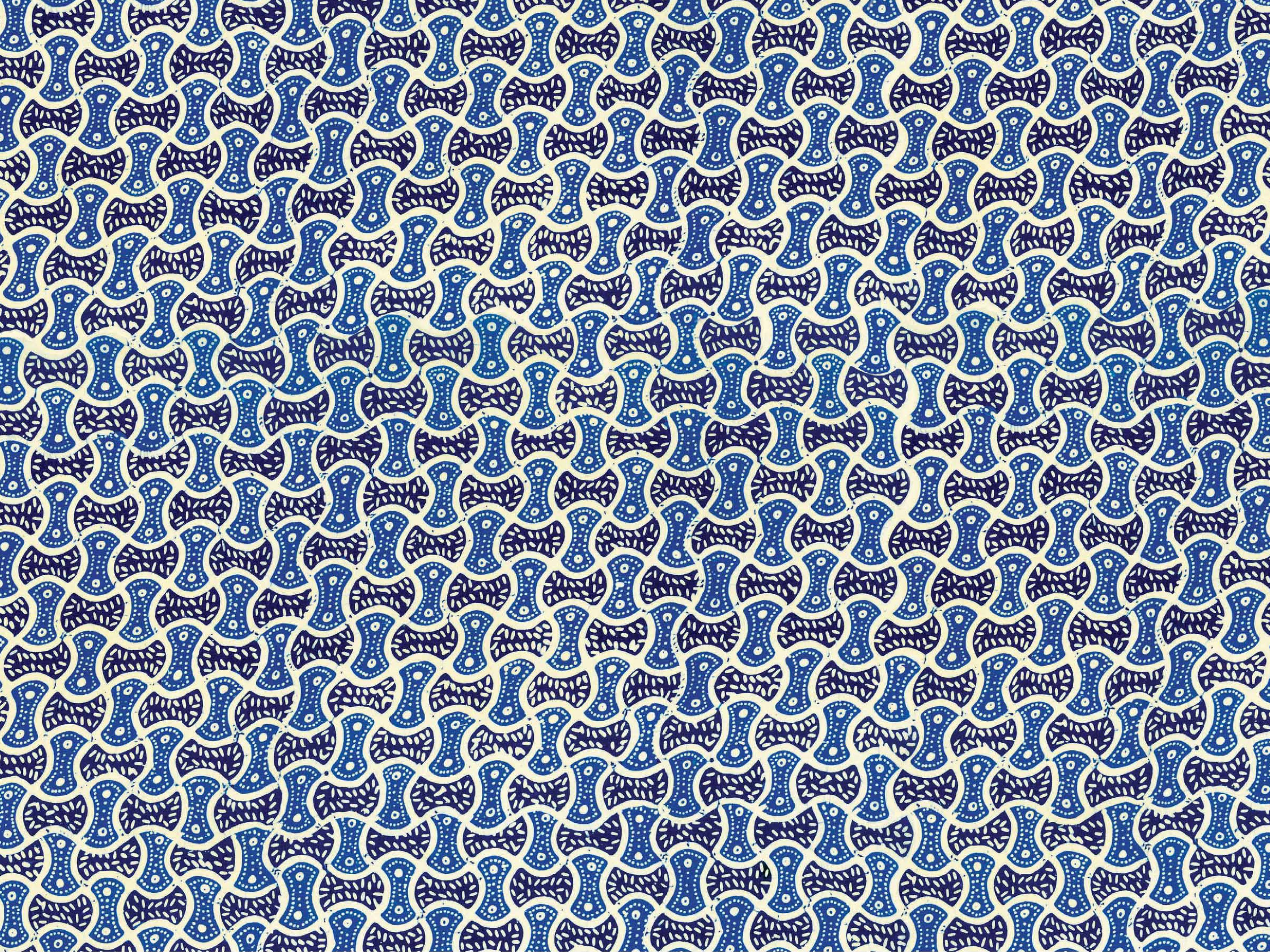 Blue & White Gift Wrapping Papers - 12 Sheets