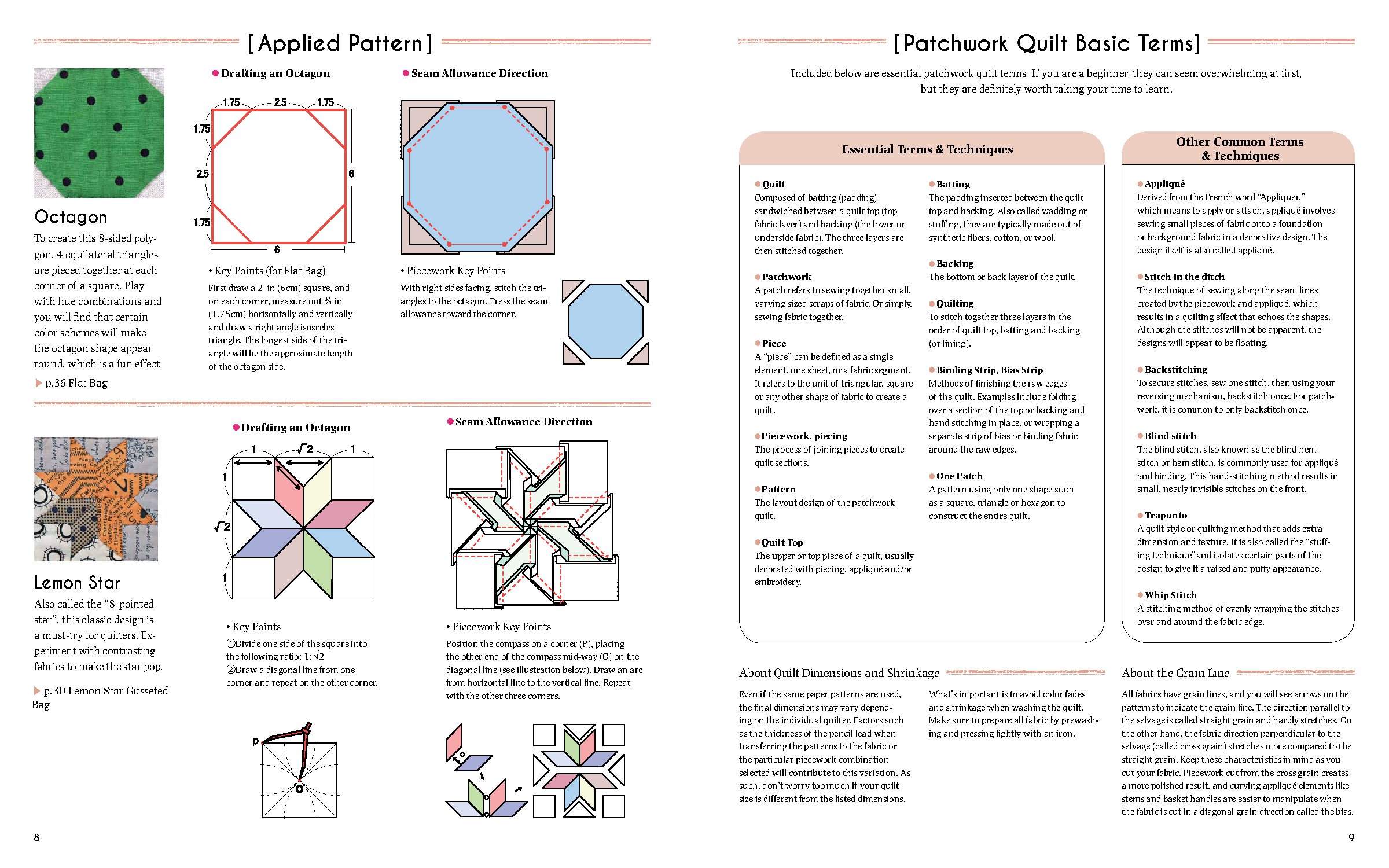 Patchwork Quilted Bags