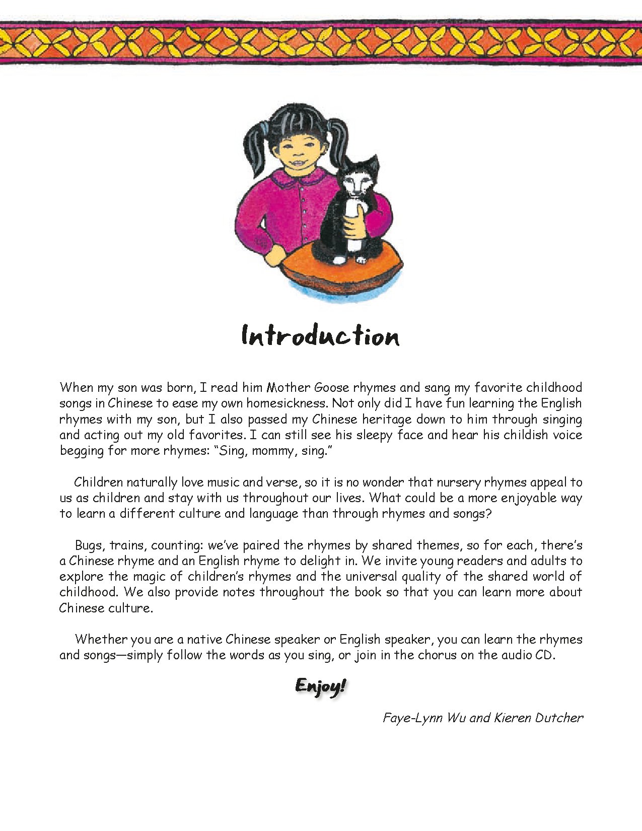 Chinese and English Nursery Rhymes