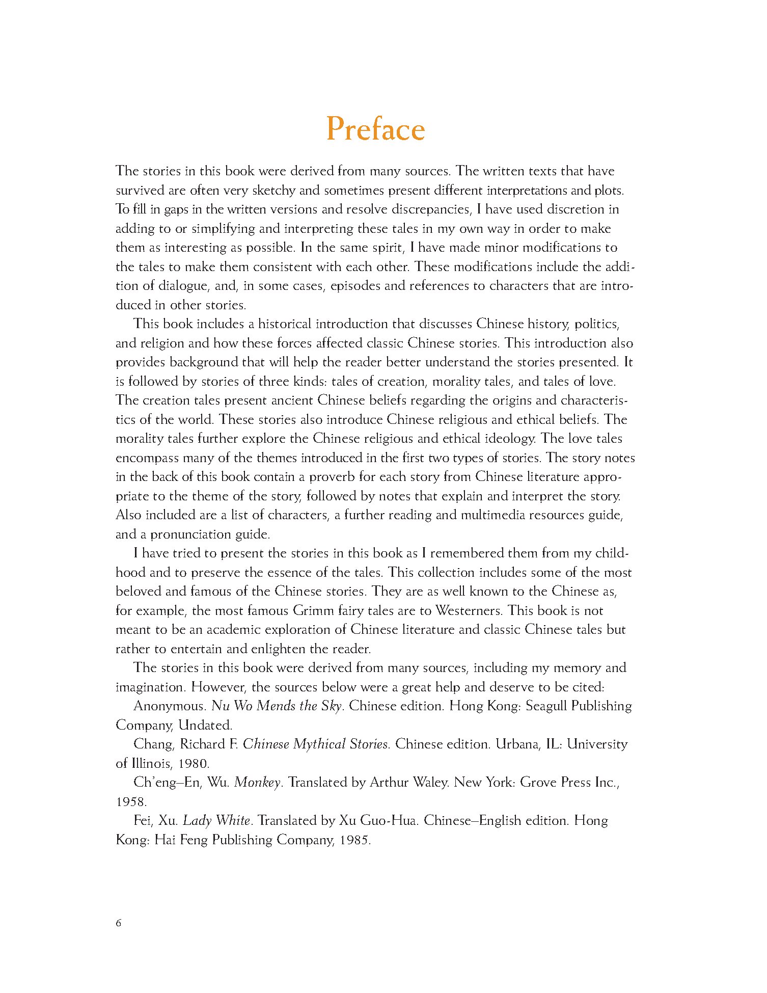 Chinese Myths and Legends
