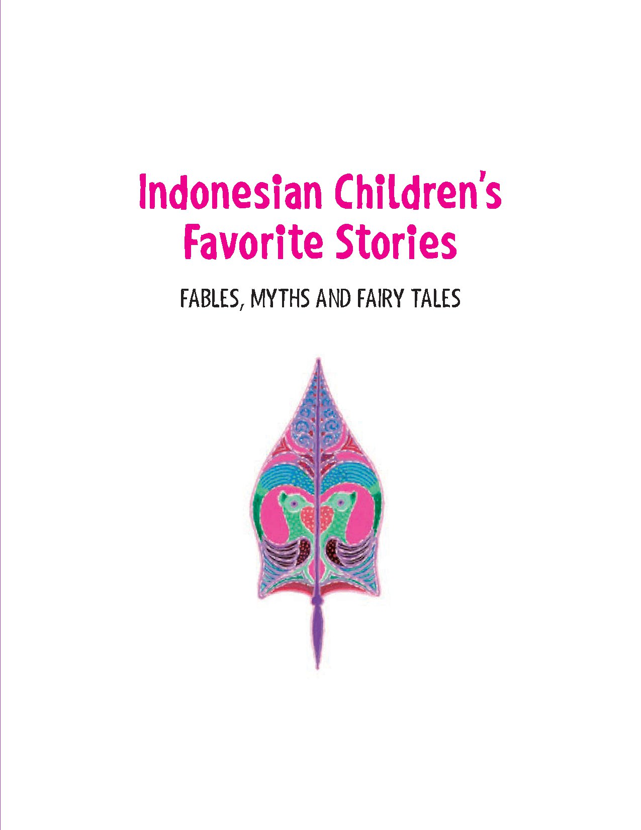 Indonesian Children's Favorite Stories