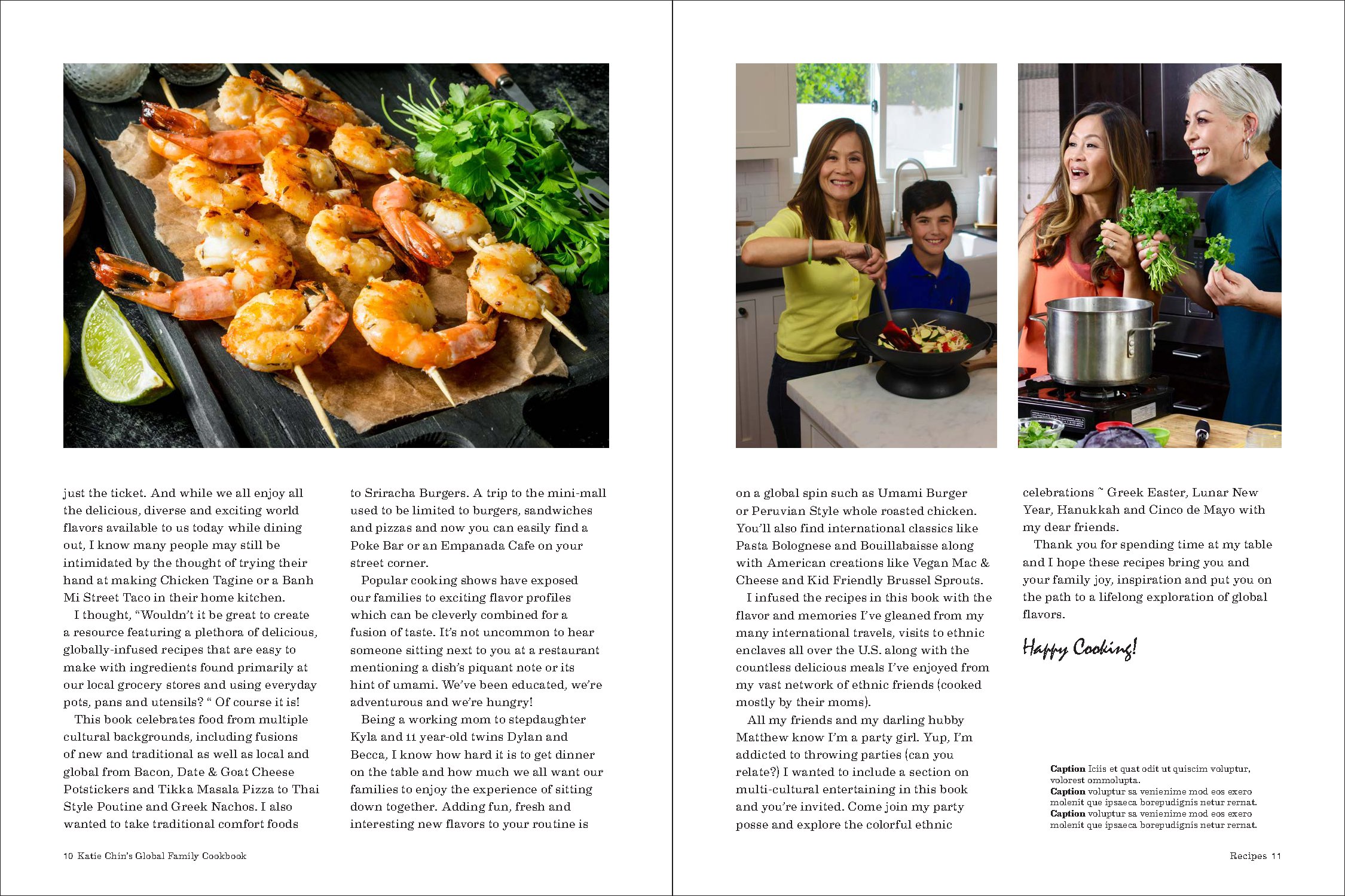 Katie Chin's Global Family Cookbook