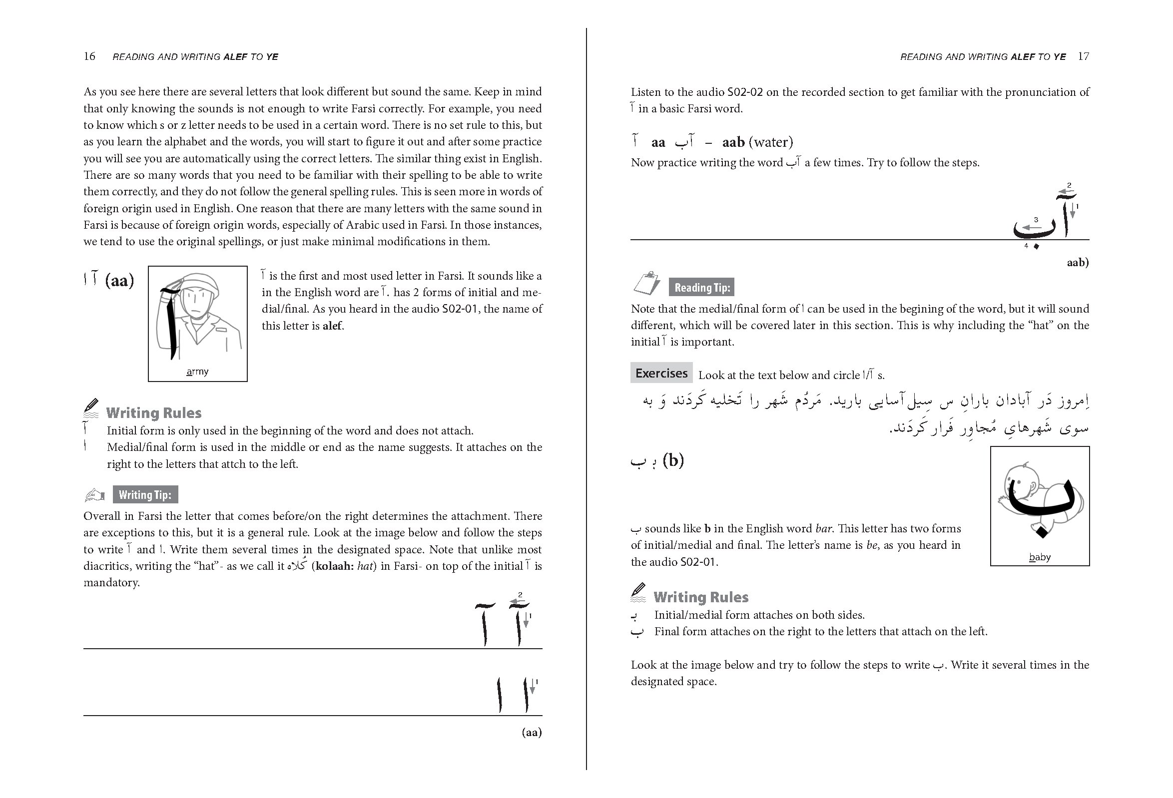 Reading & Writing Farsi (Persian): A Workbook for Self-Study