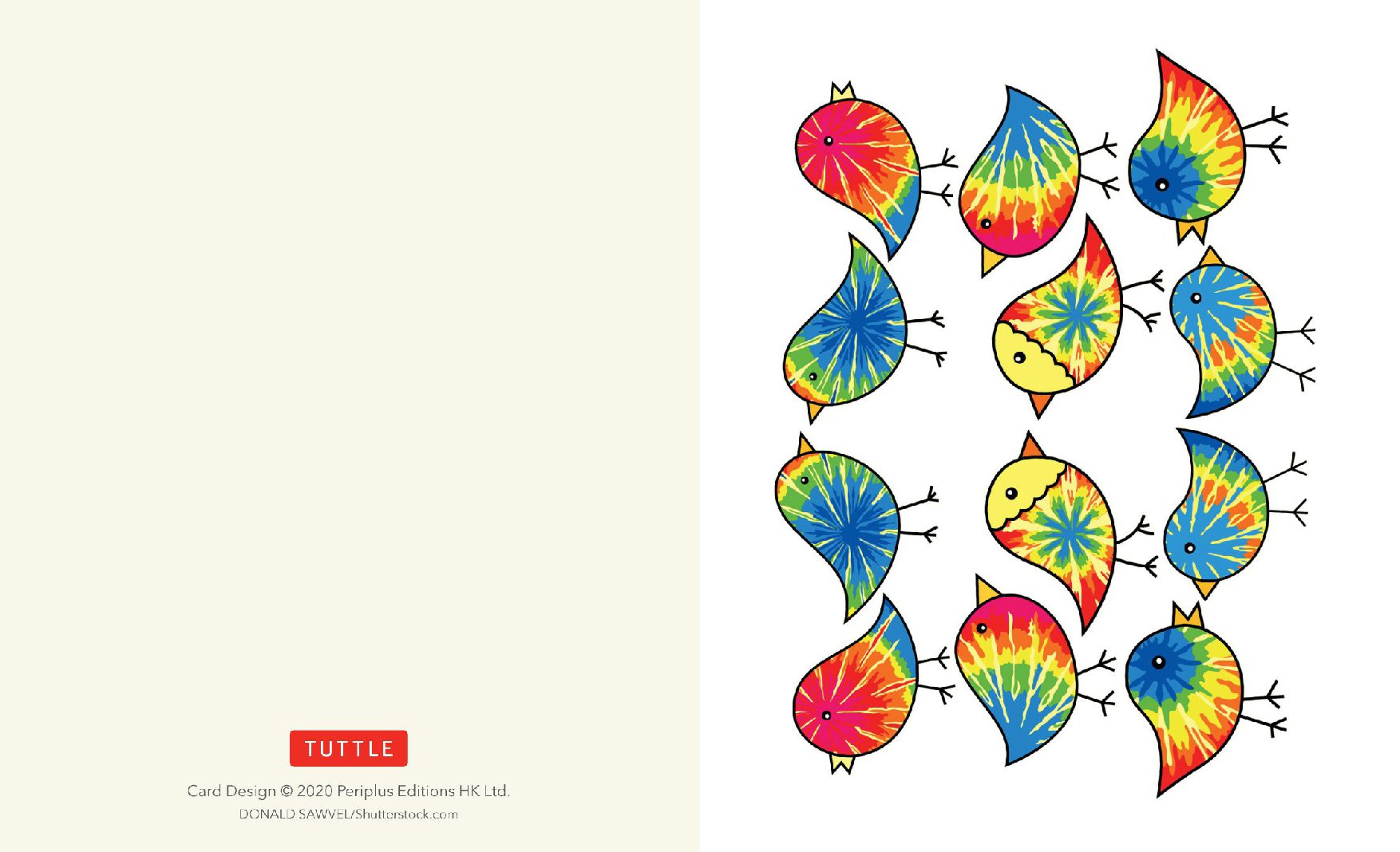 Tie-Dye, 16 Note Cards