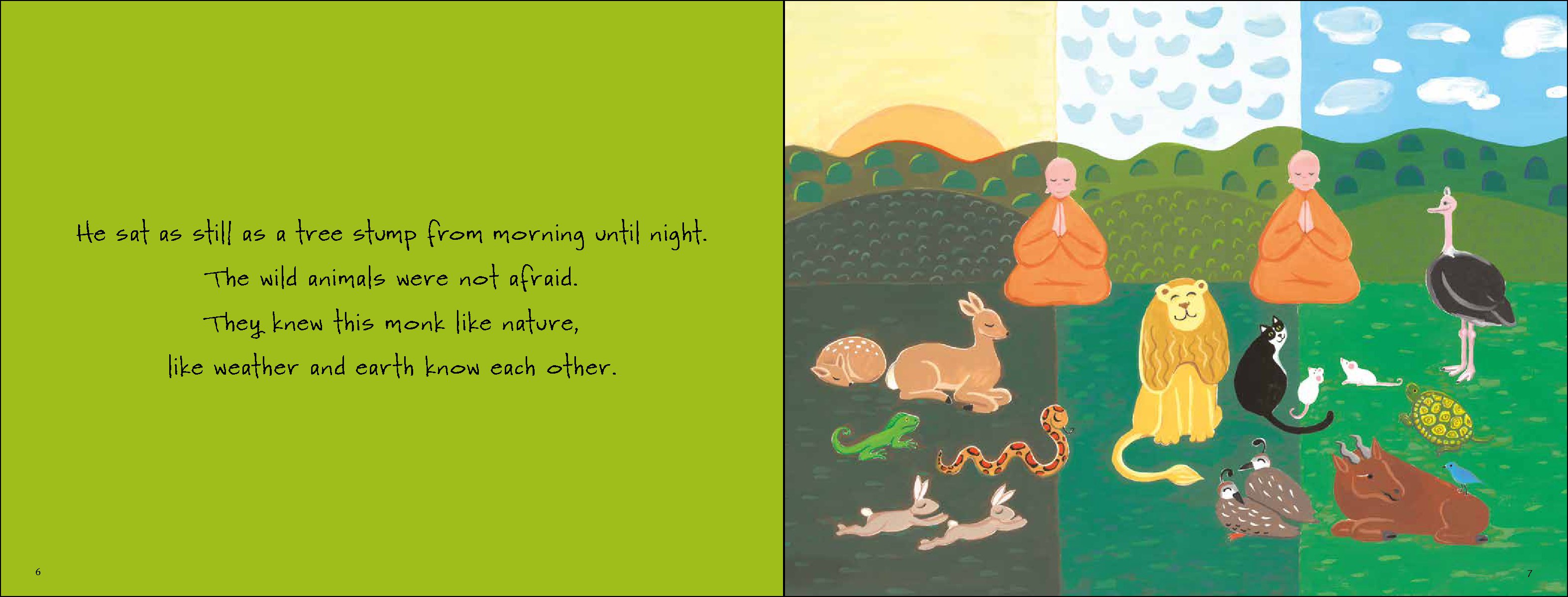 The Angry Monk and the Fly