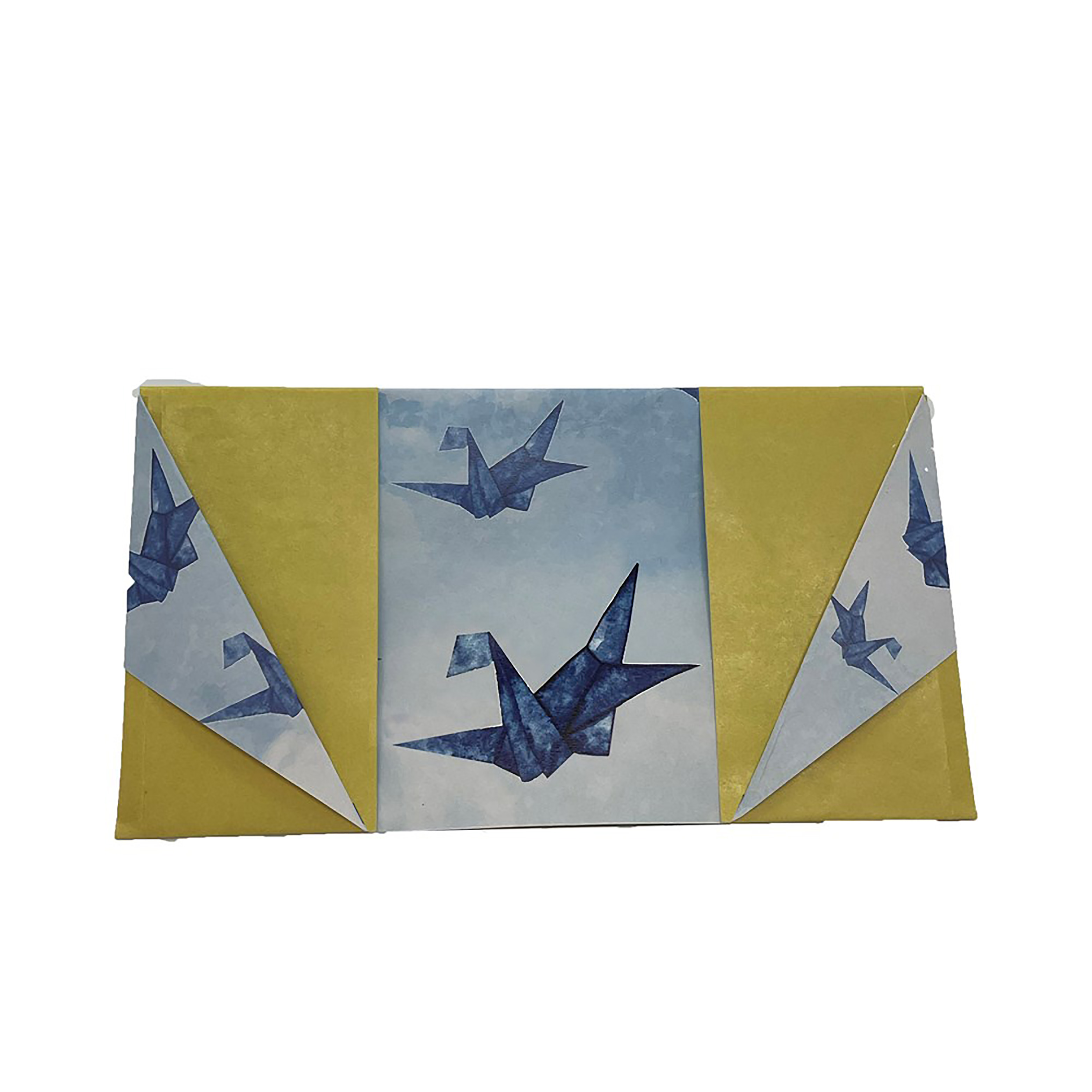 Blue & White Origami Stationery Kit