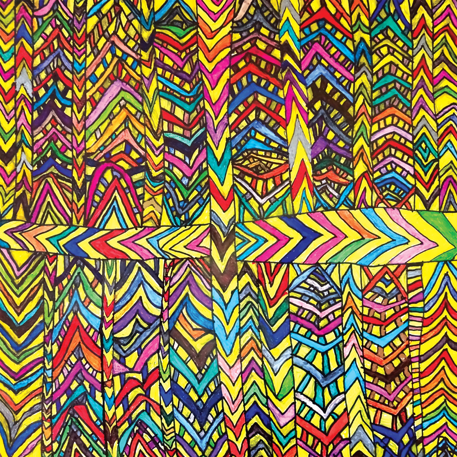 Origami Paper 100 sheets Modern Art 6 (15 cm)