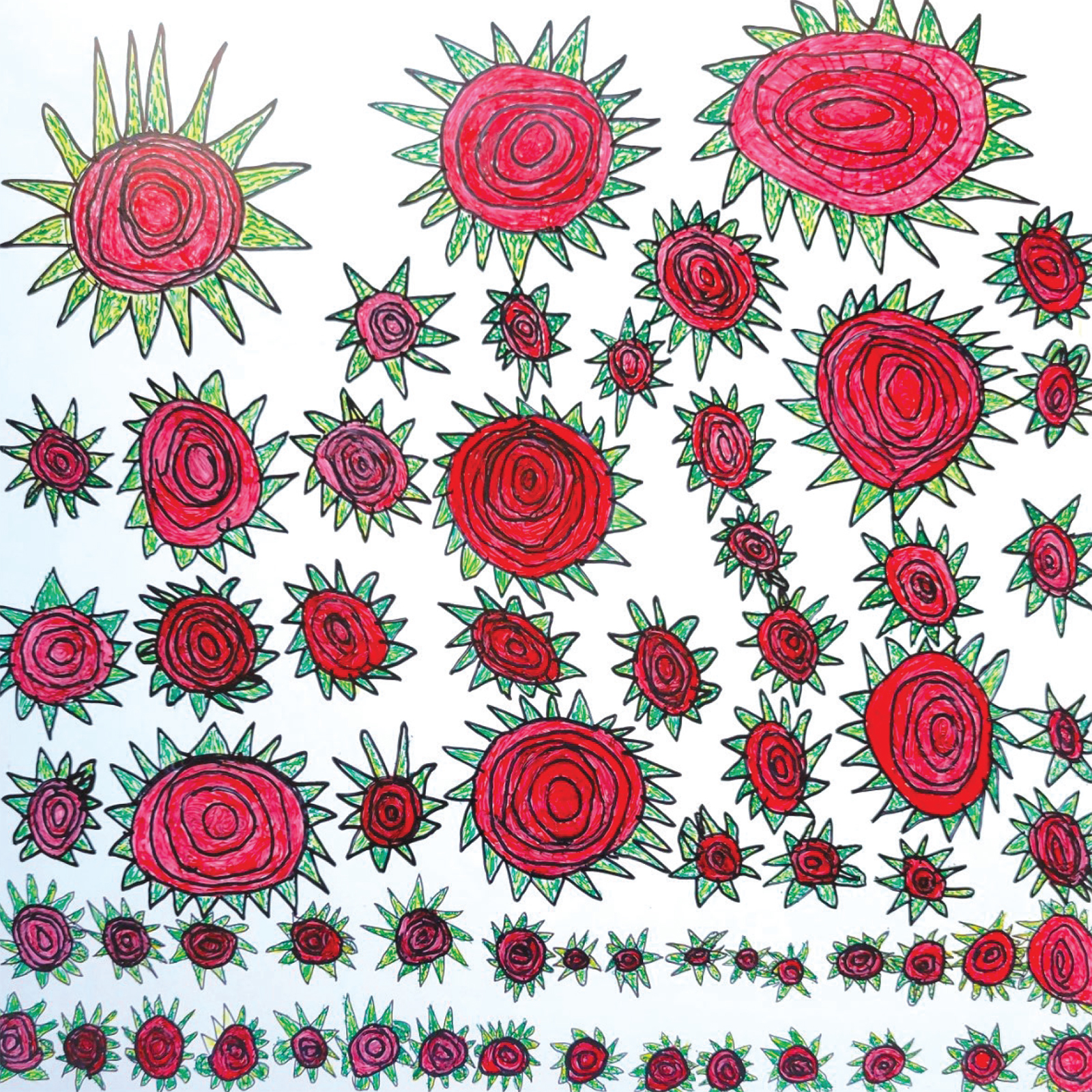 Origami Paper 100 sheets Modern Art 6 (15 cm)