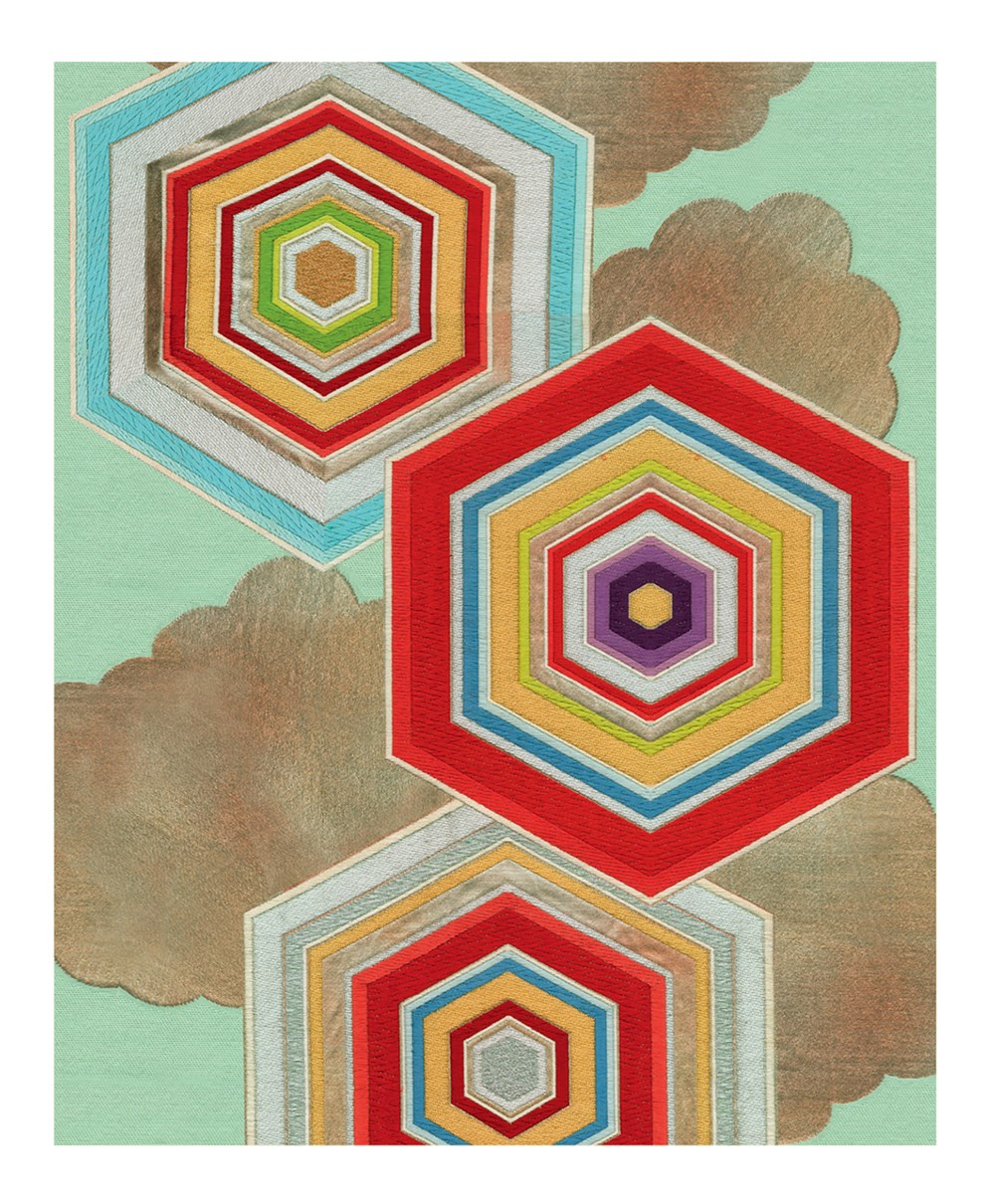 Vintage Kimono, 16 Note Cards