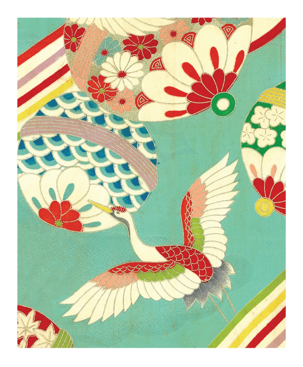 Vintage Kimono, 16 Note Cards