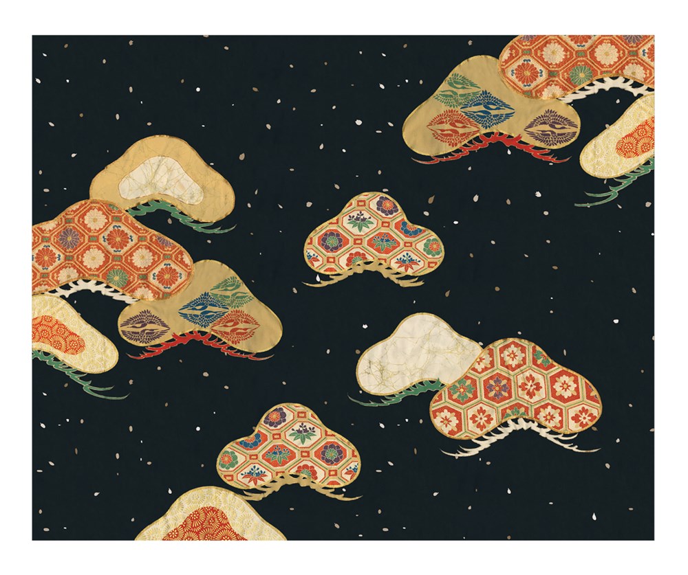 Vintage Kimono, 16 Note Cards