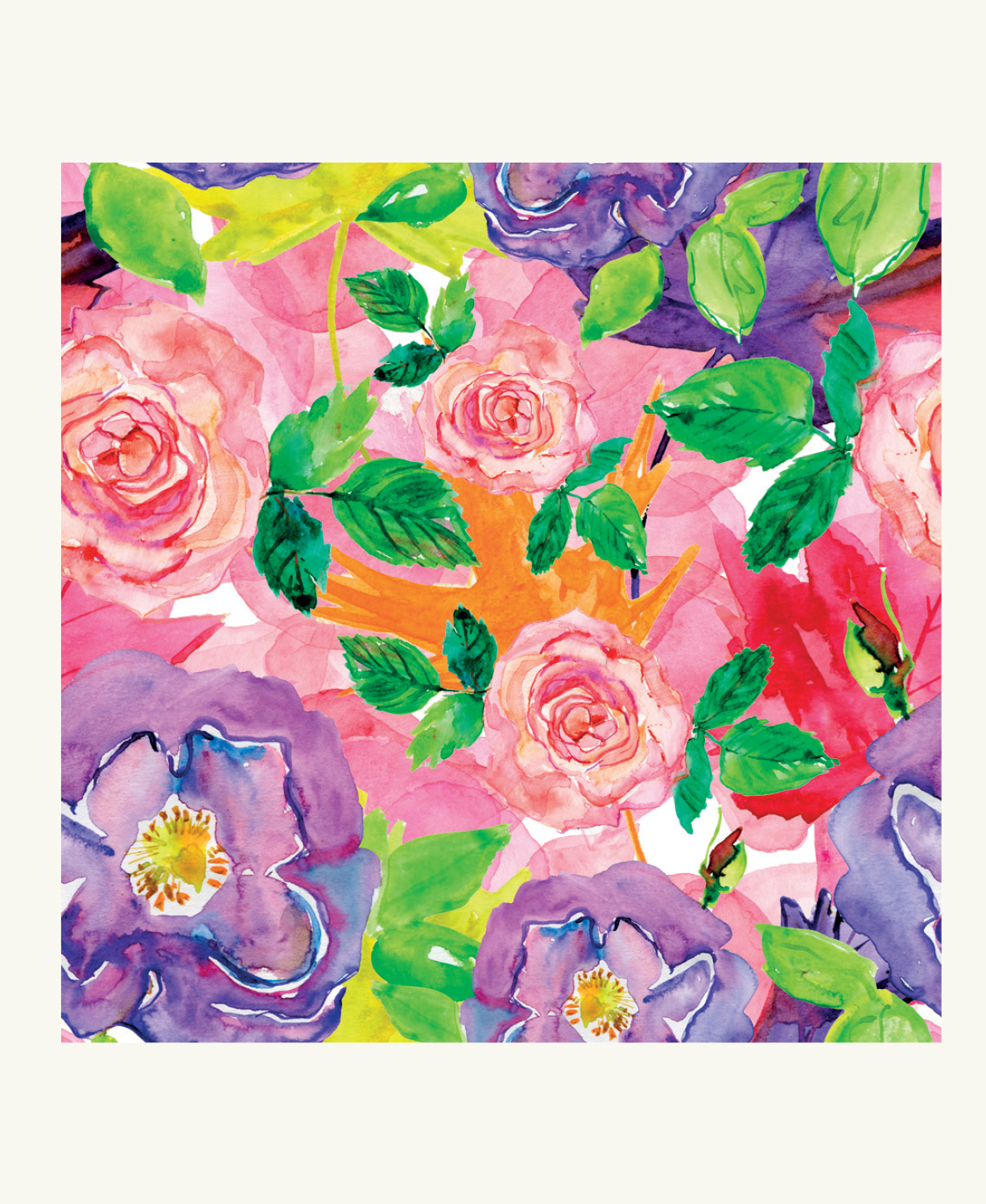 Romantic Roses, 16 Note Cards