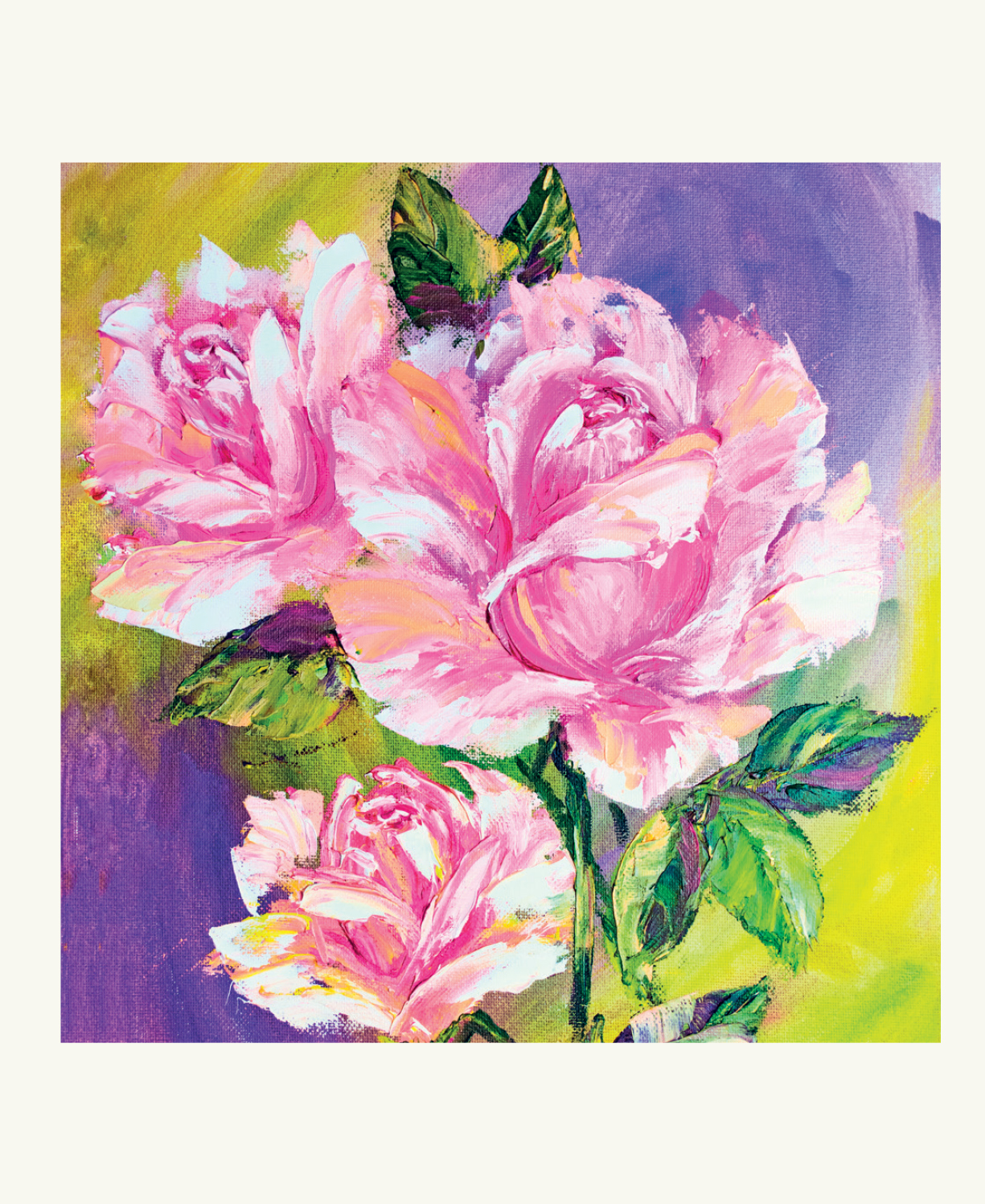 Romantic Roses, 16 Note Cards