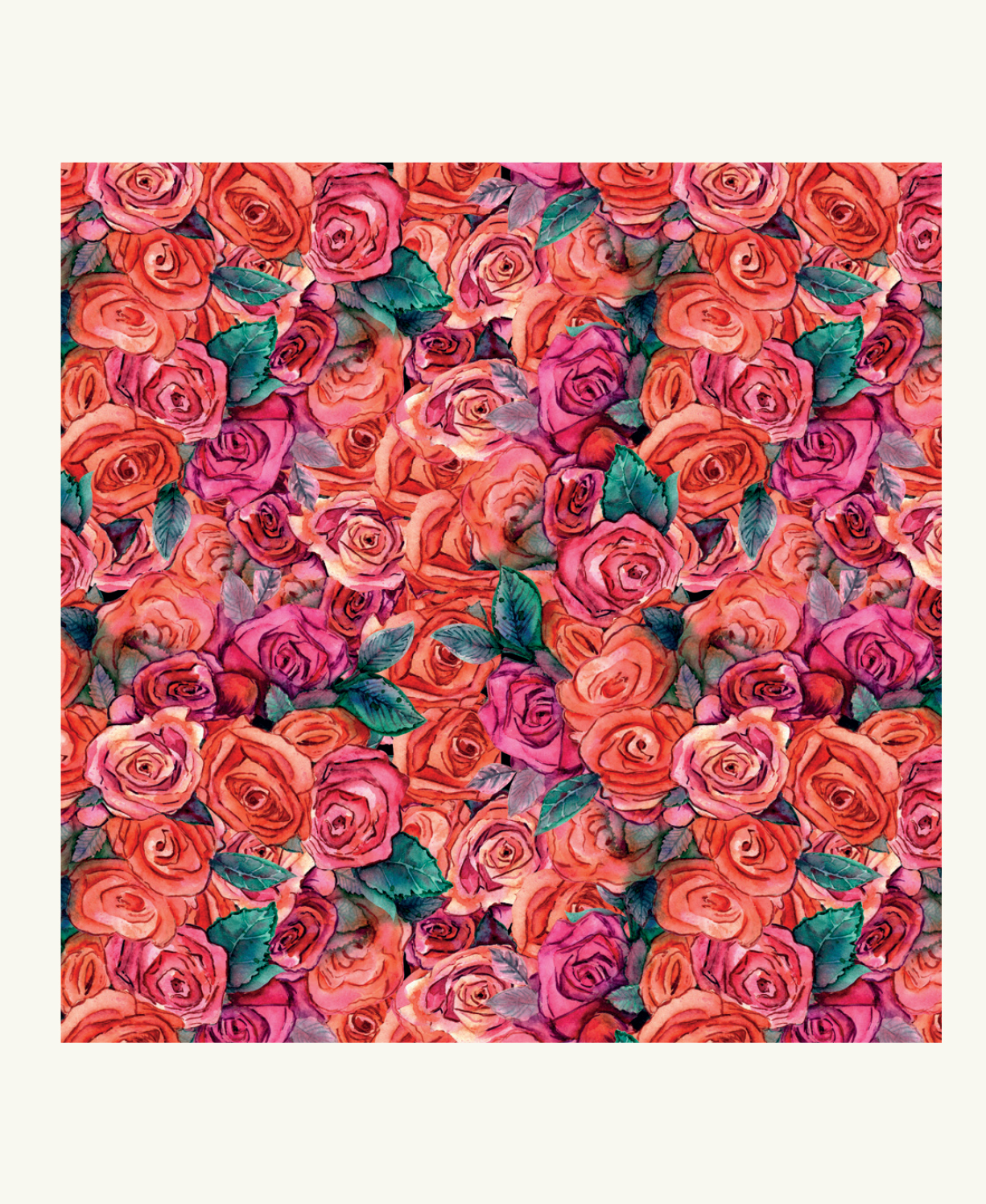 Romantic Roses, 16 Note Cards