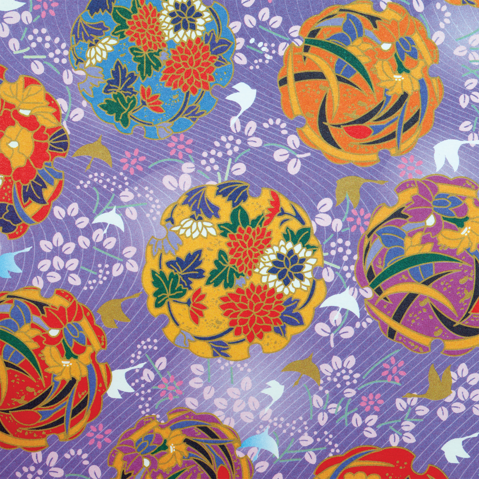 Origami Paper 200 sheets Chiyogami Flowers 6 (15 cm)