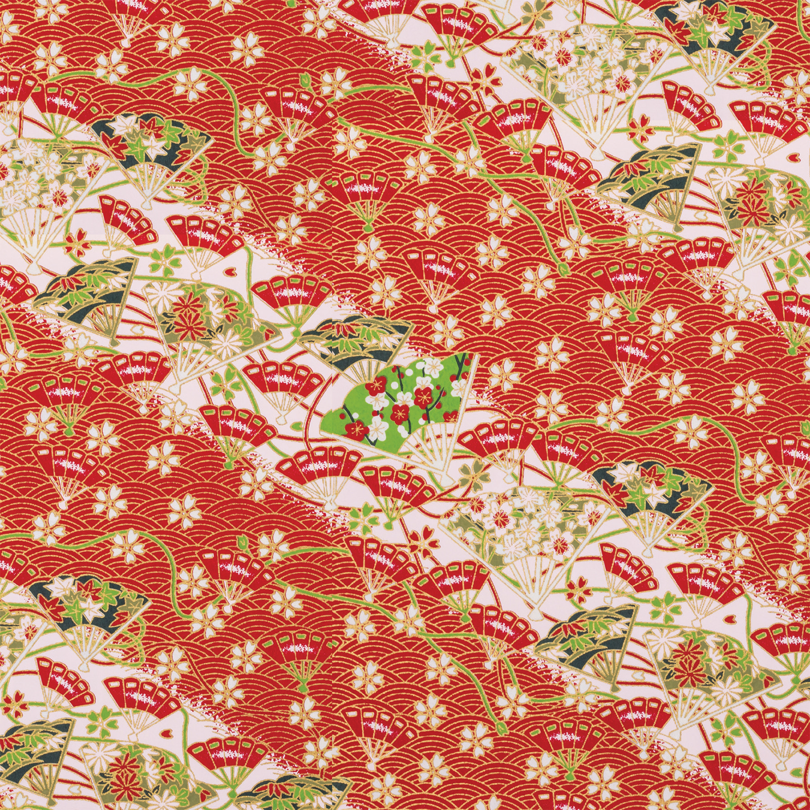 Origami Paper 200 sheets Chiyogami Flowers 6 (15 cm)