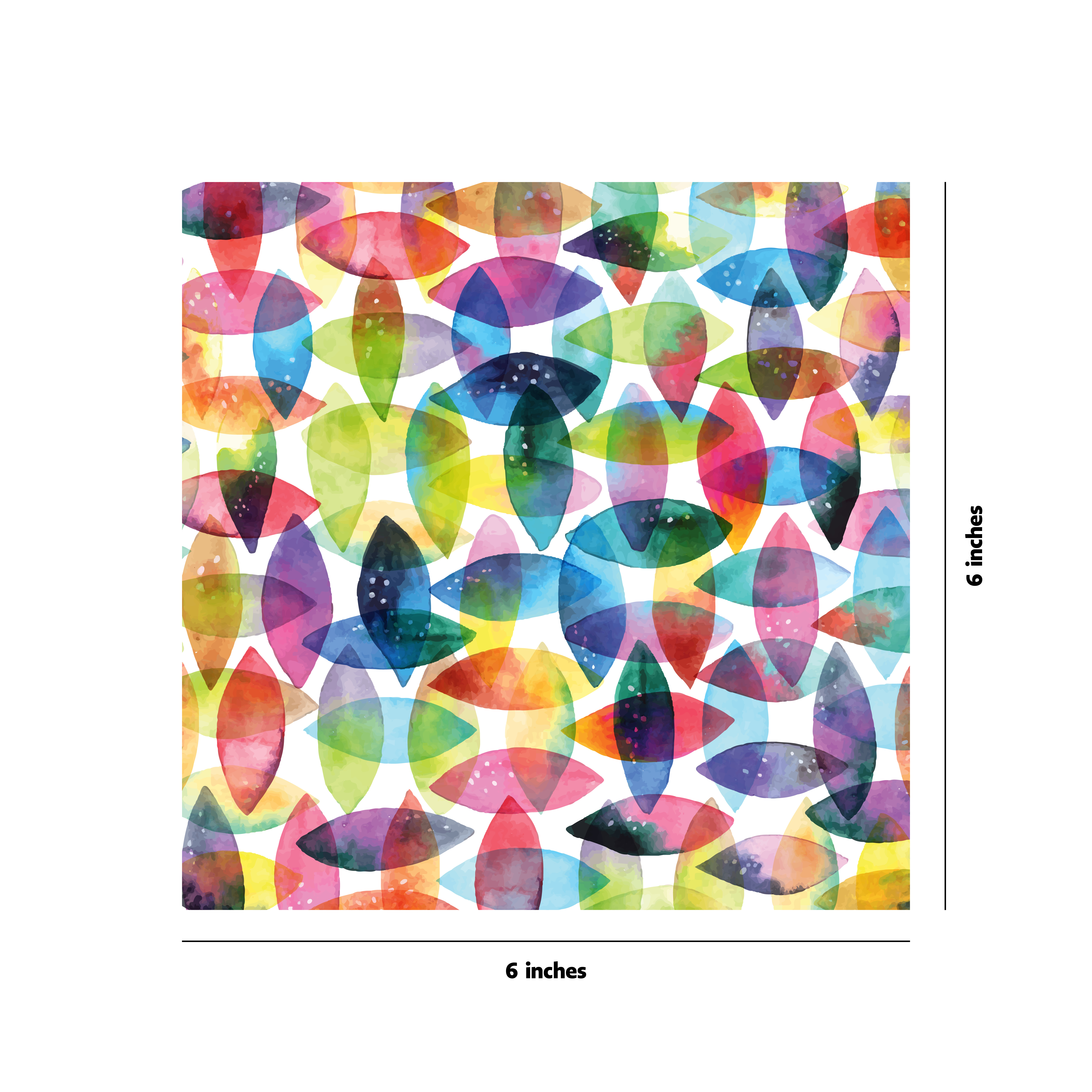 Origami Paper 200 sheets Rainbow Patterns 6" (15 cm)