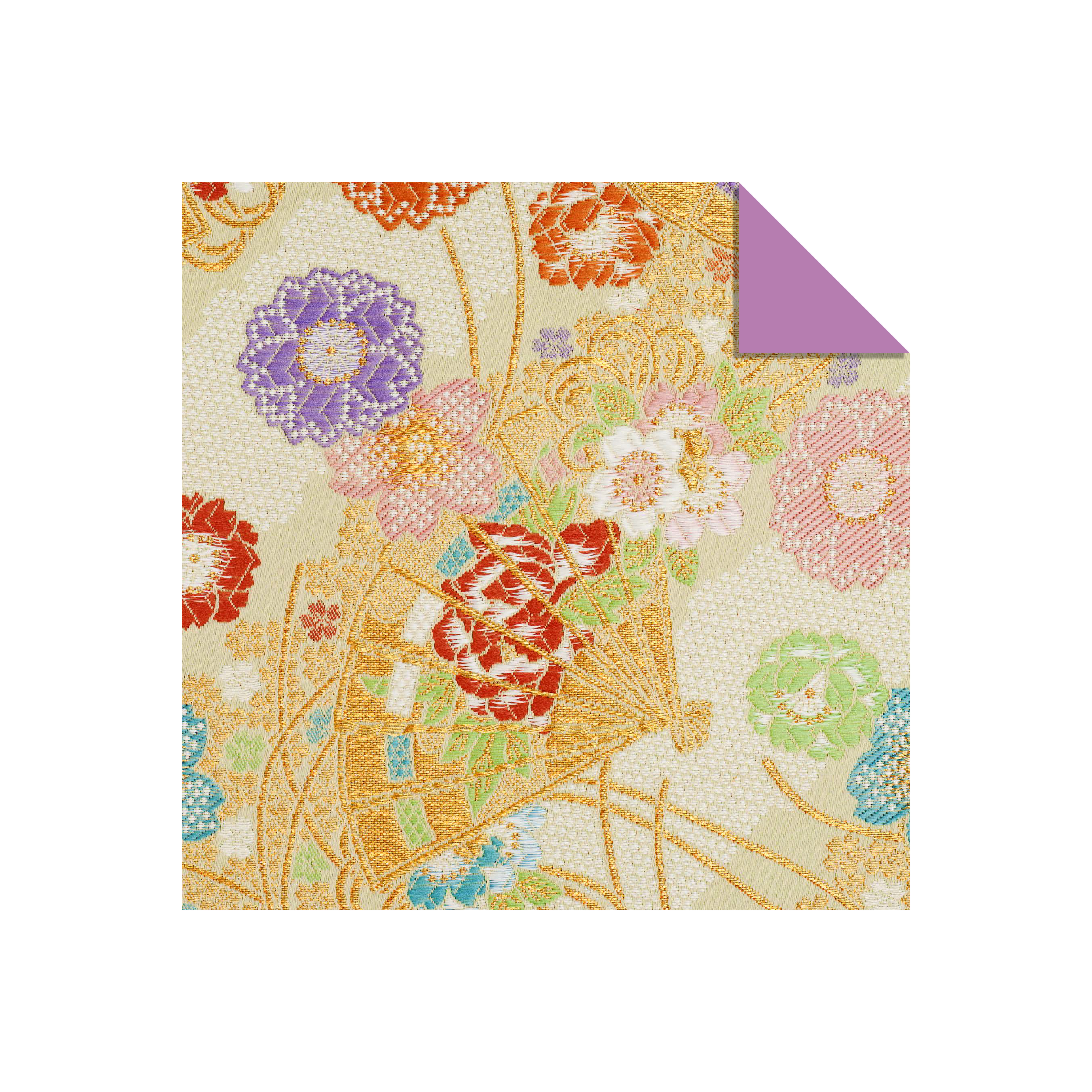 Origami Paper 500 sheets Kimono Flowers 6 (15 cm)