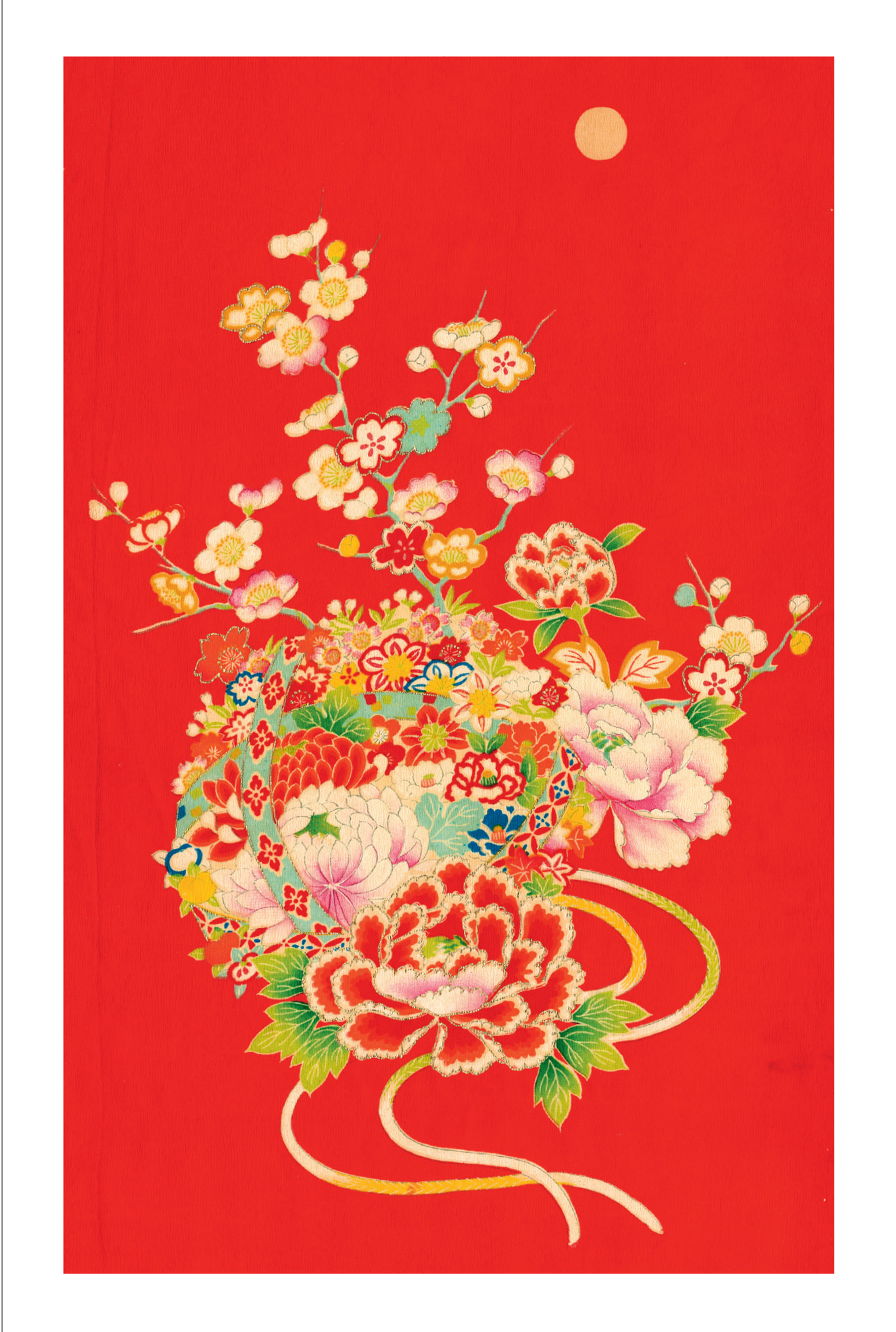 Japanese Flowers, 12 Note Cards
