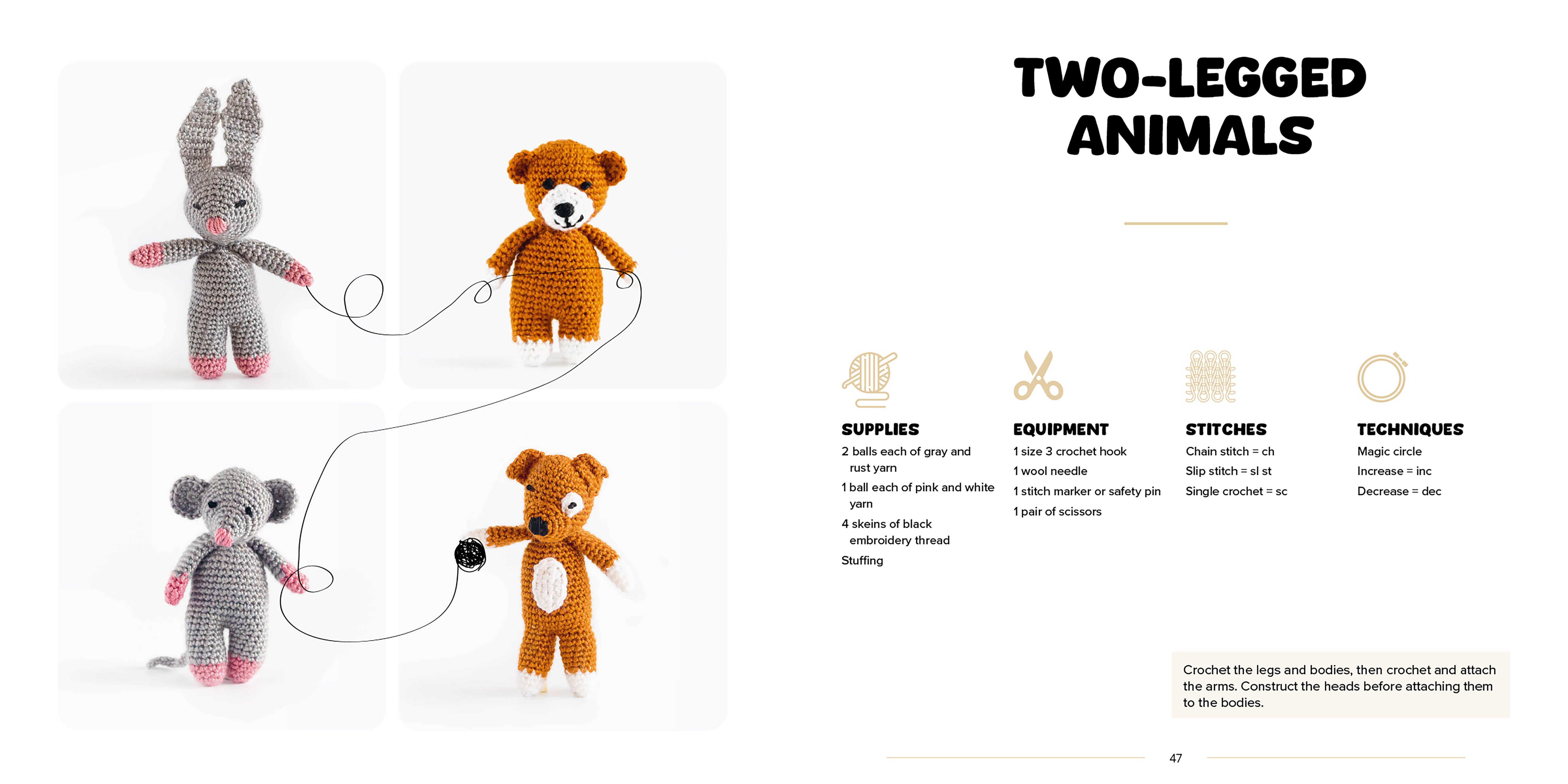 Kawaii Crocheted Animals