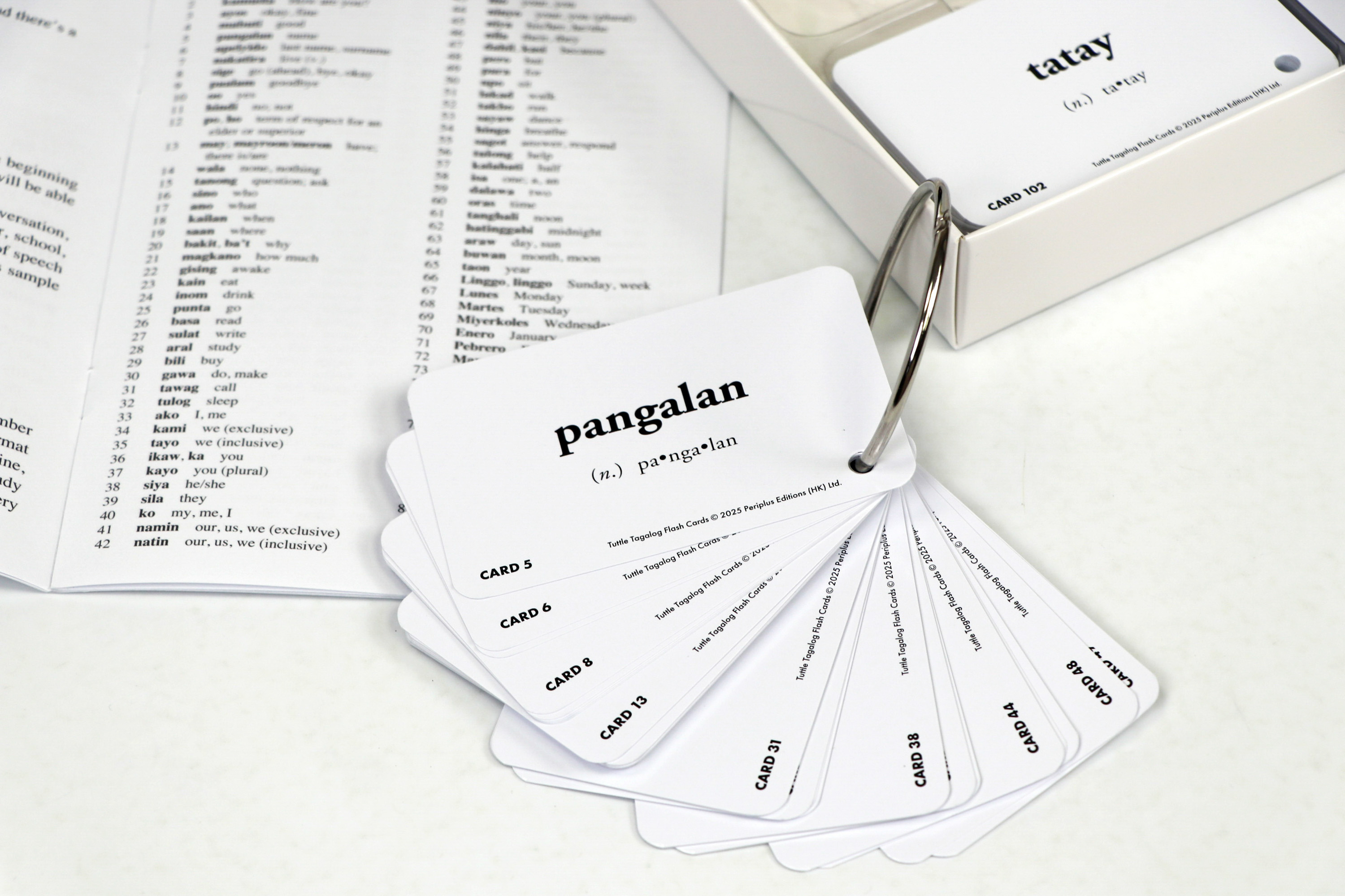 Tagalog Flash Cards Kit