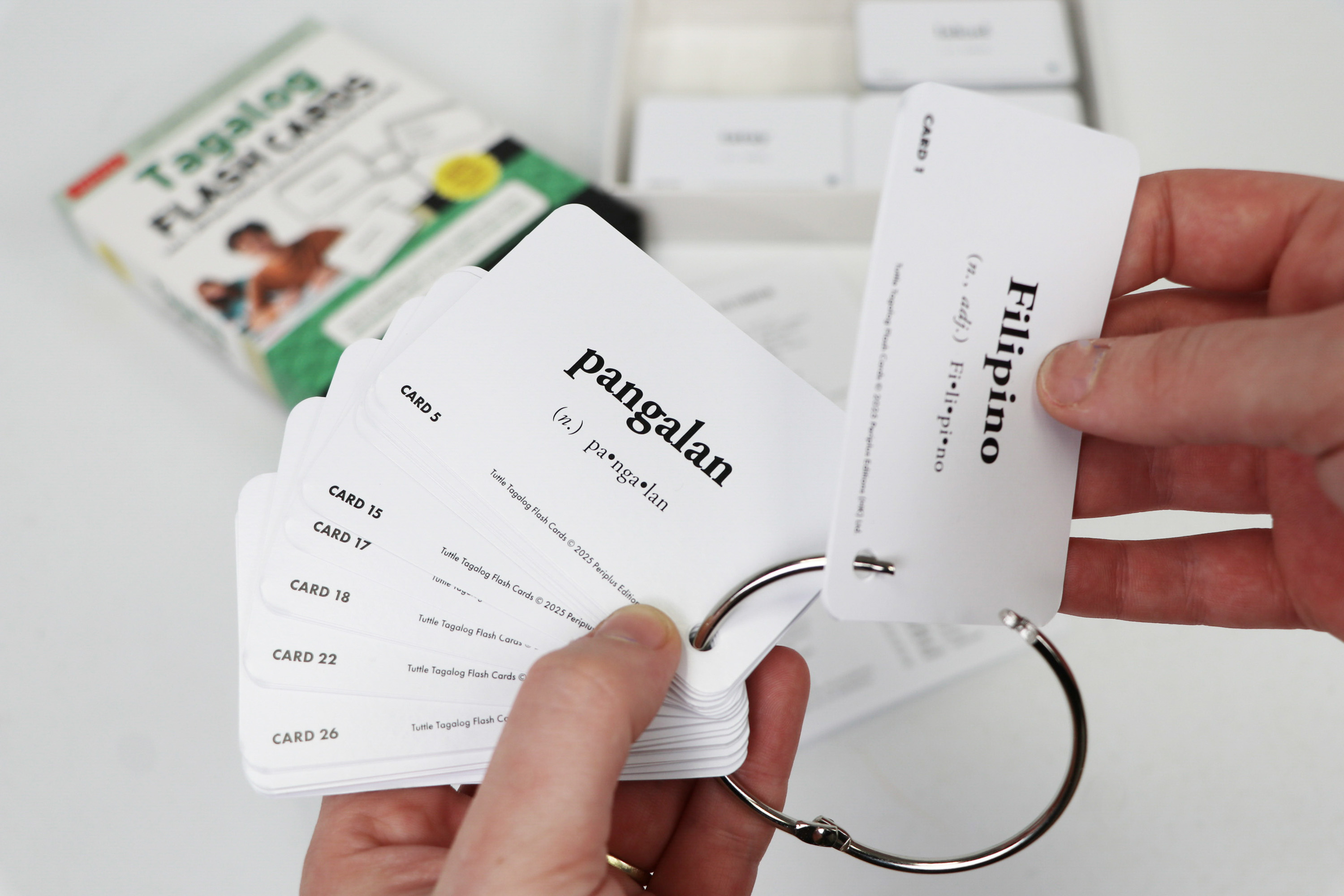 Tagalog Flash Cards Kit