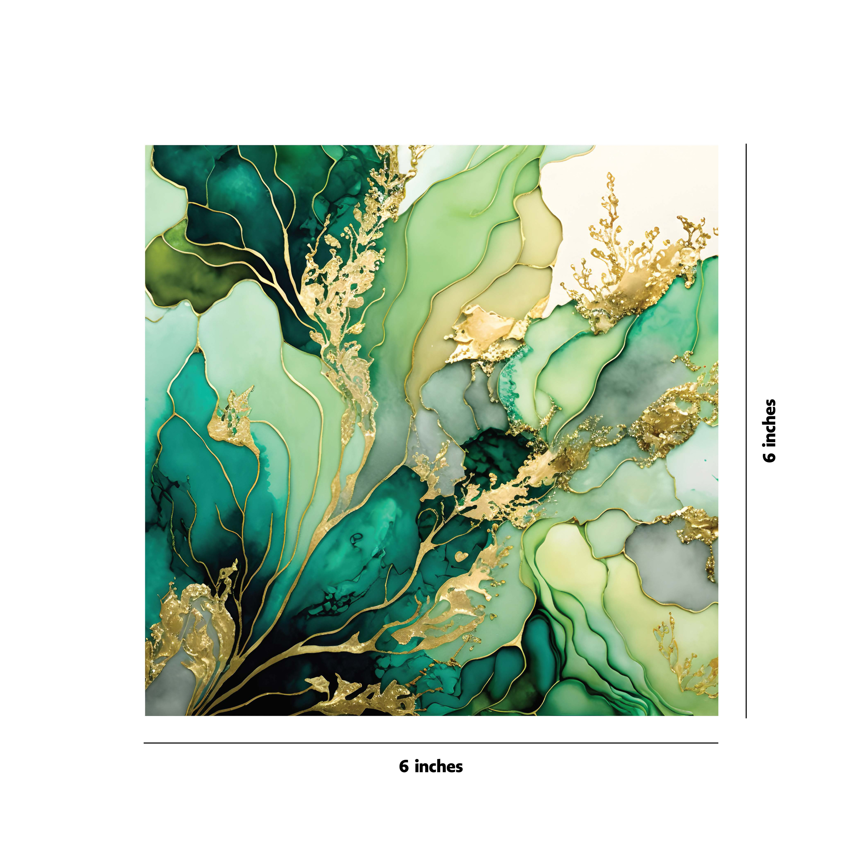 Origami Paper 200 sheets Alcohol Ink Patterns 6 (15 cm)