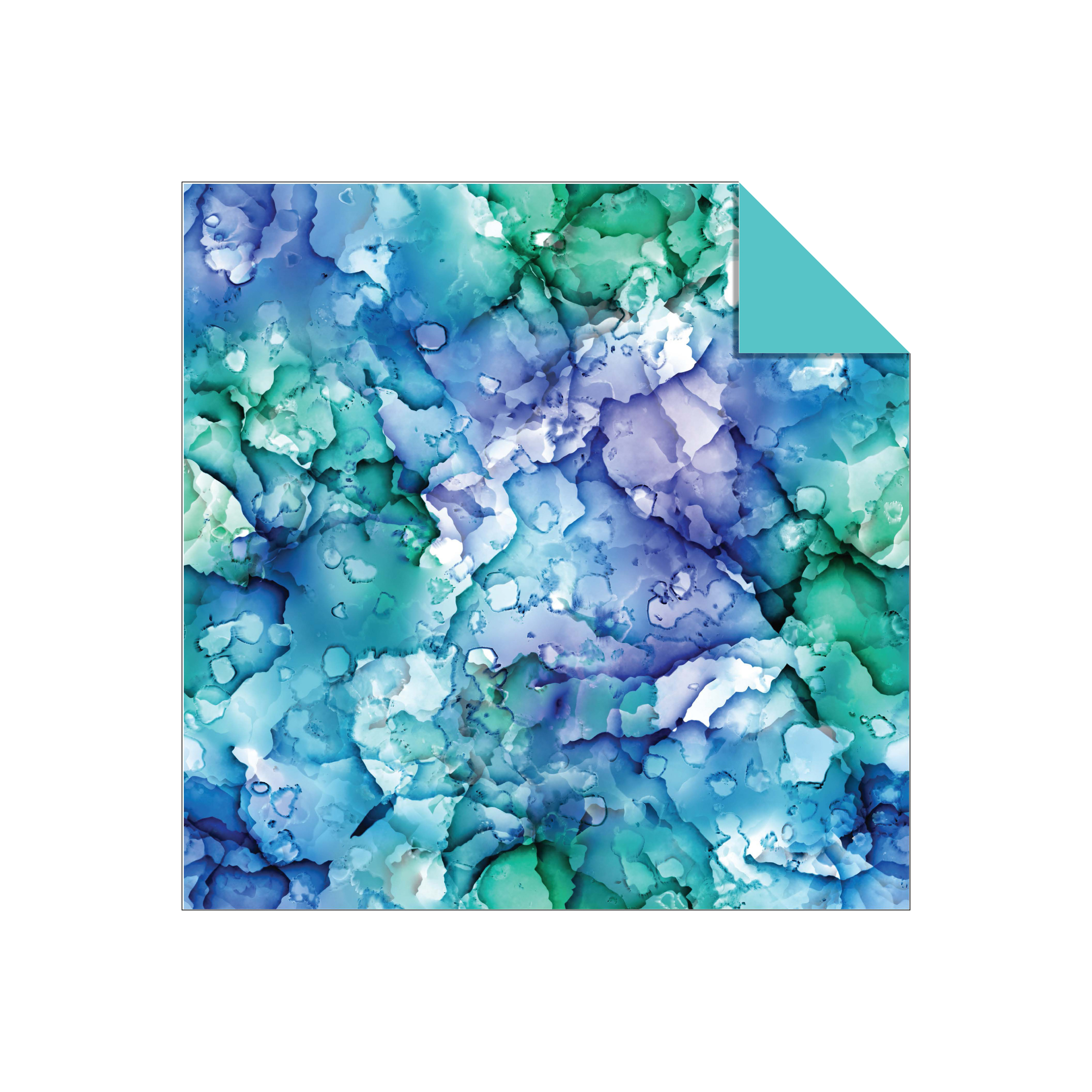 Origami Paper 200 sheets Alcohol Ink Patterns 6 (15 cm)