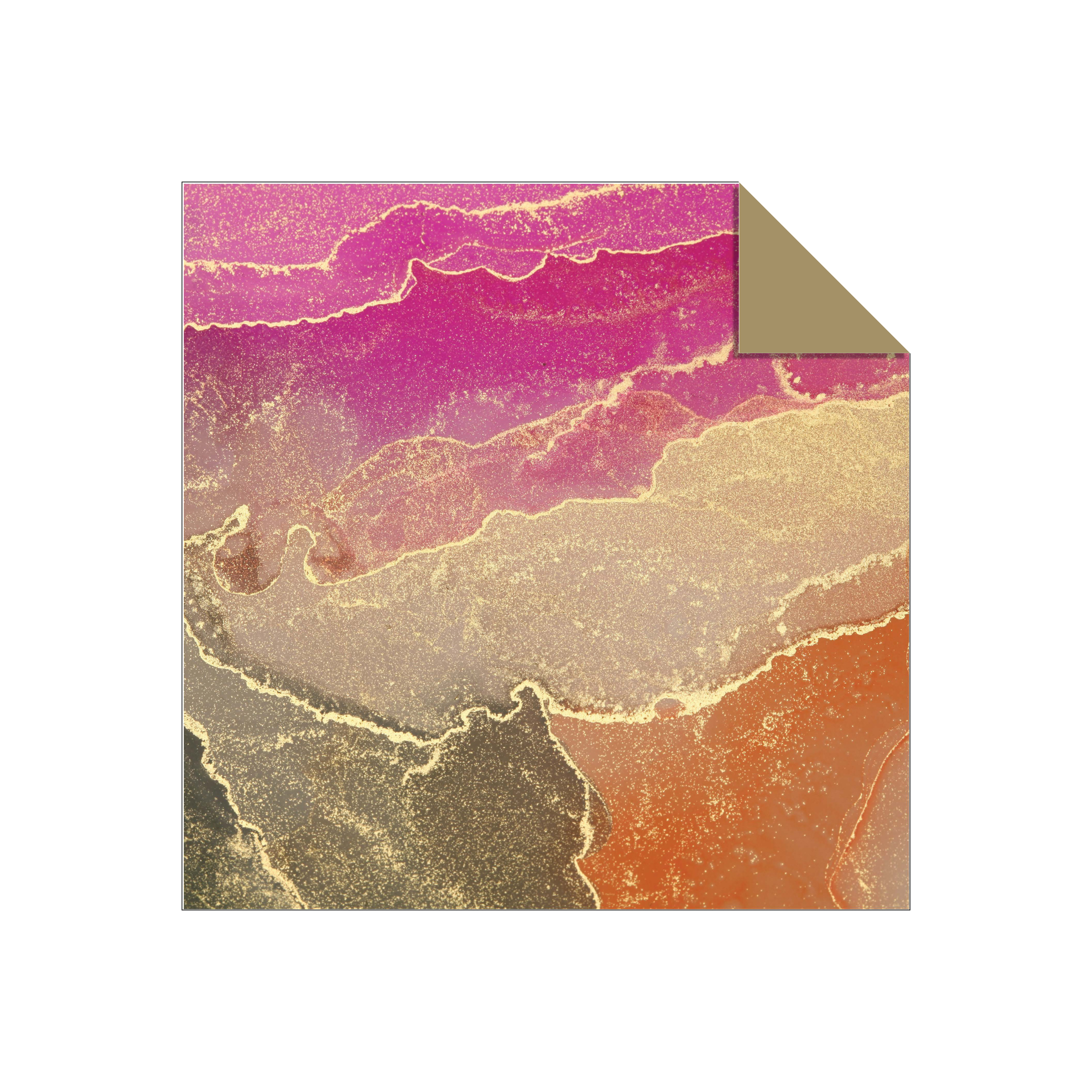 Origami Paper 200 sheets Alcohol Ink Patterns 6 (15 cm)